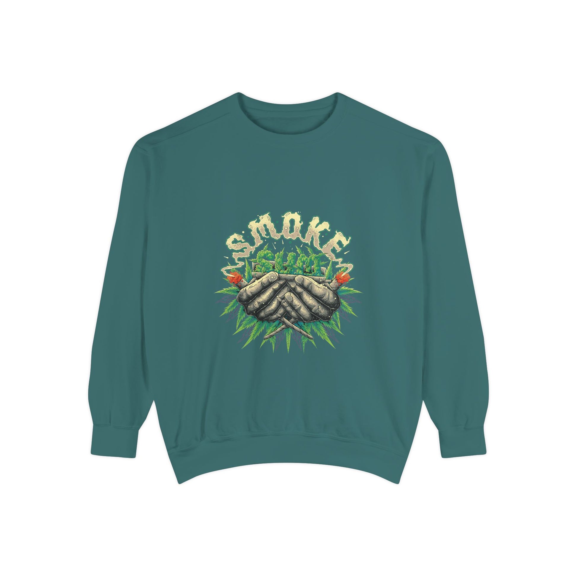 Green Offering Cozy Crewneck