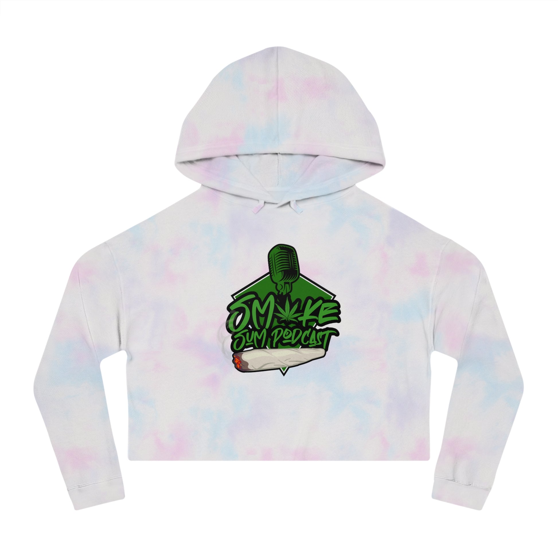 Smoke Sum: The Creator's Chic Crop Hoodie