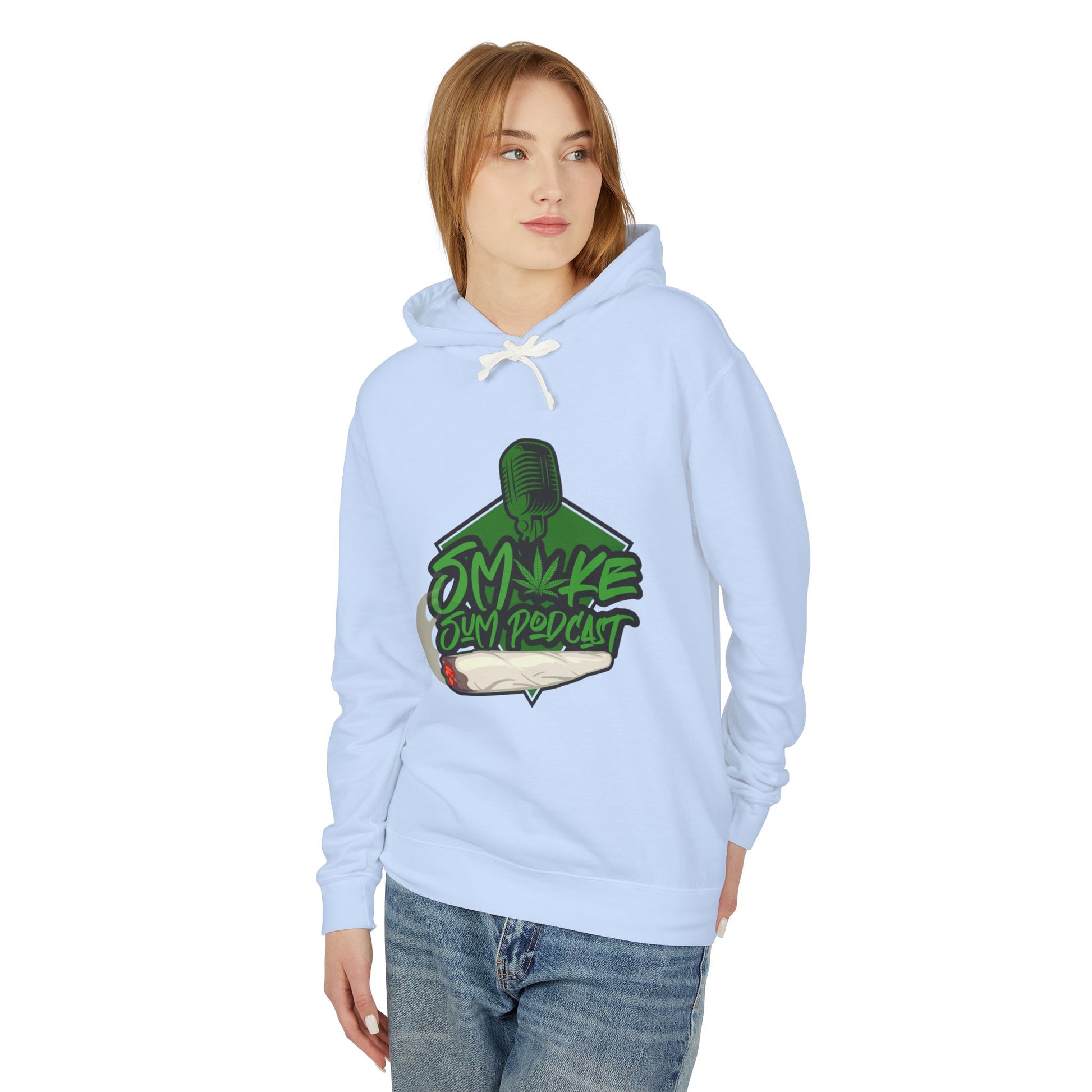 Vintage Vibe, Visionary Voice: The Smoke Sum Podcast Mineral Wash Hoodie