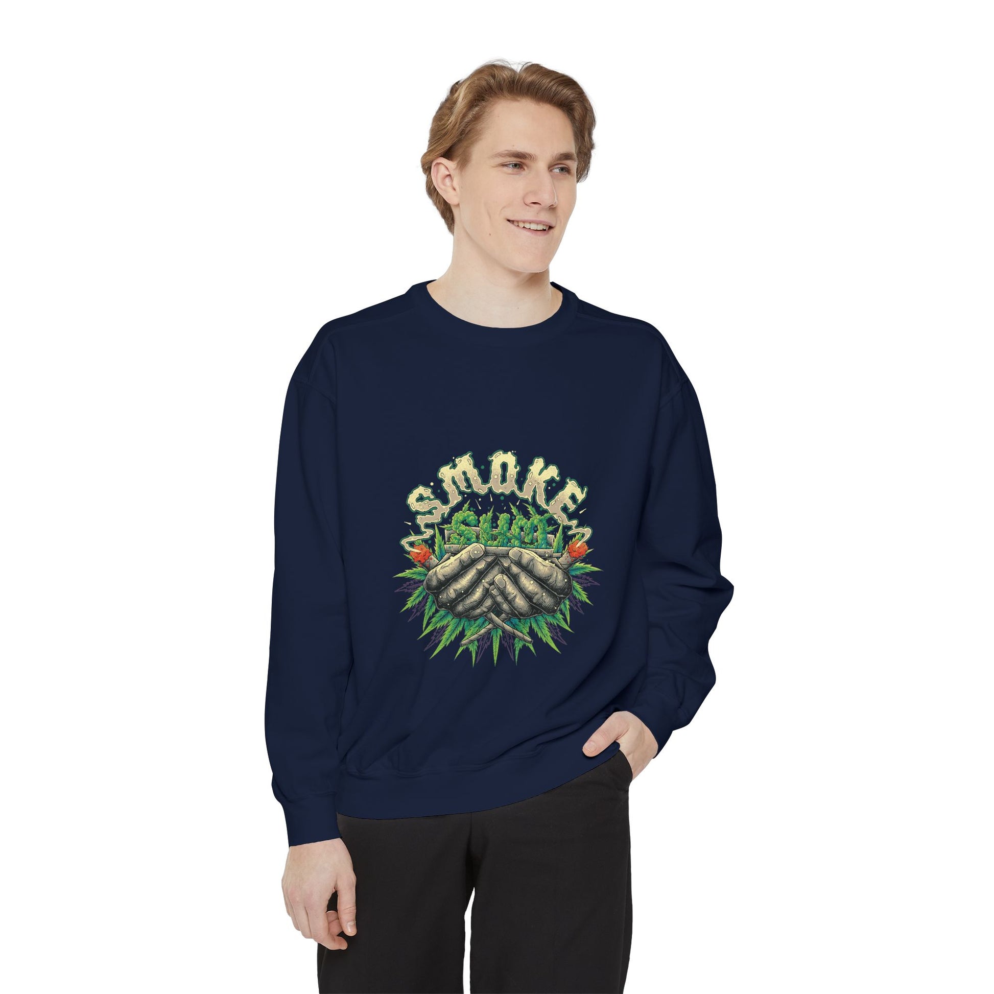 Green Offering Cozy Crewneck