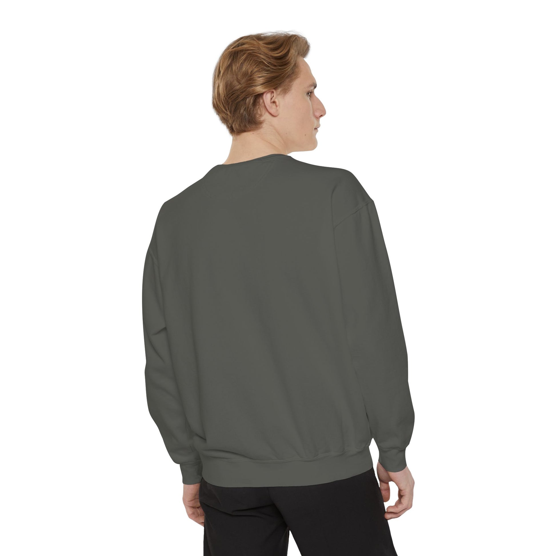 Smoke & Vibe Unisex Garment-Dyed Sweatshirt,