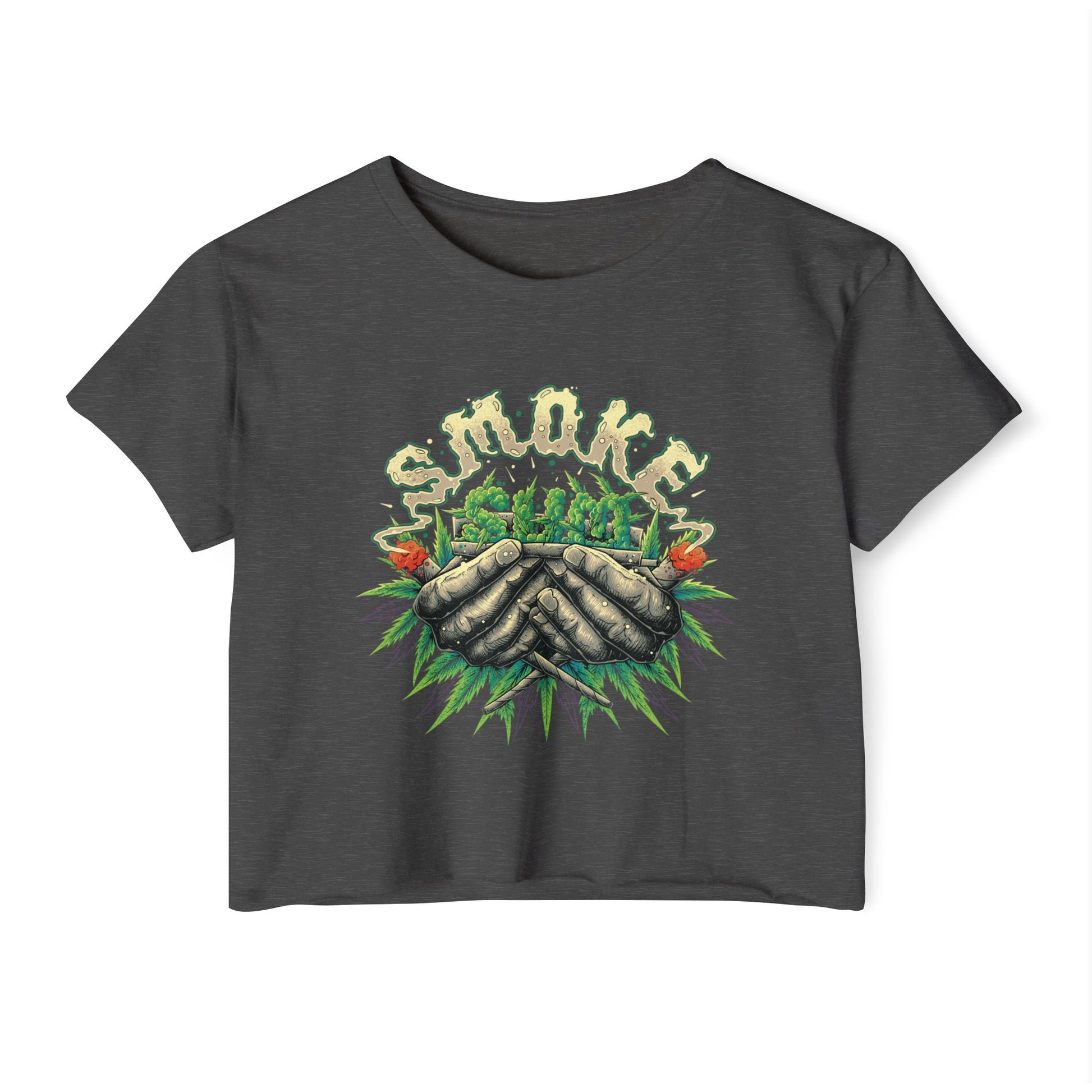 Smokey Hands Festival Crop Top