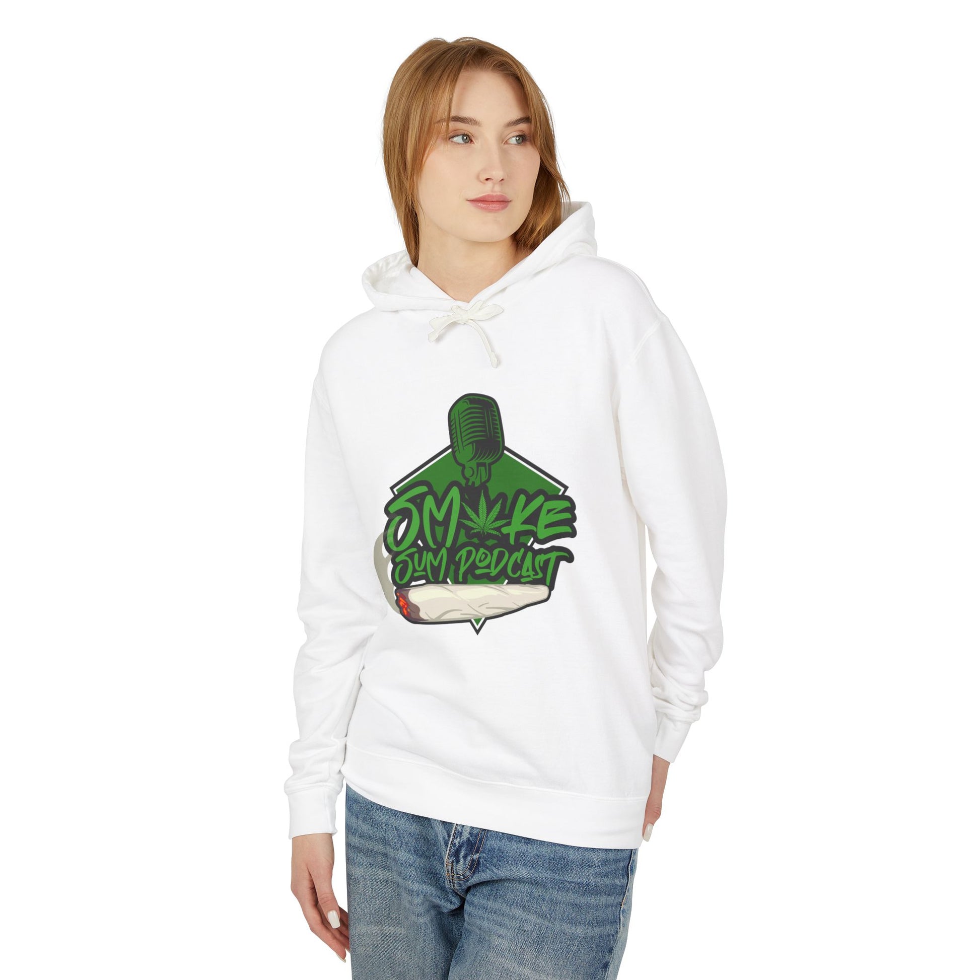 Vintage Vibe, Visionary Voice: The Smoke Sum Podcast Mineral Wash Hoodie