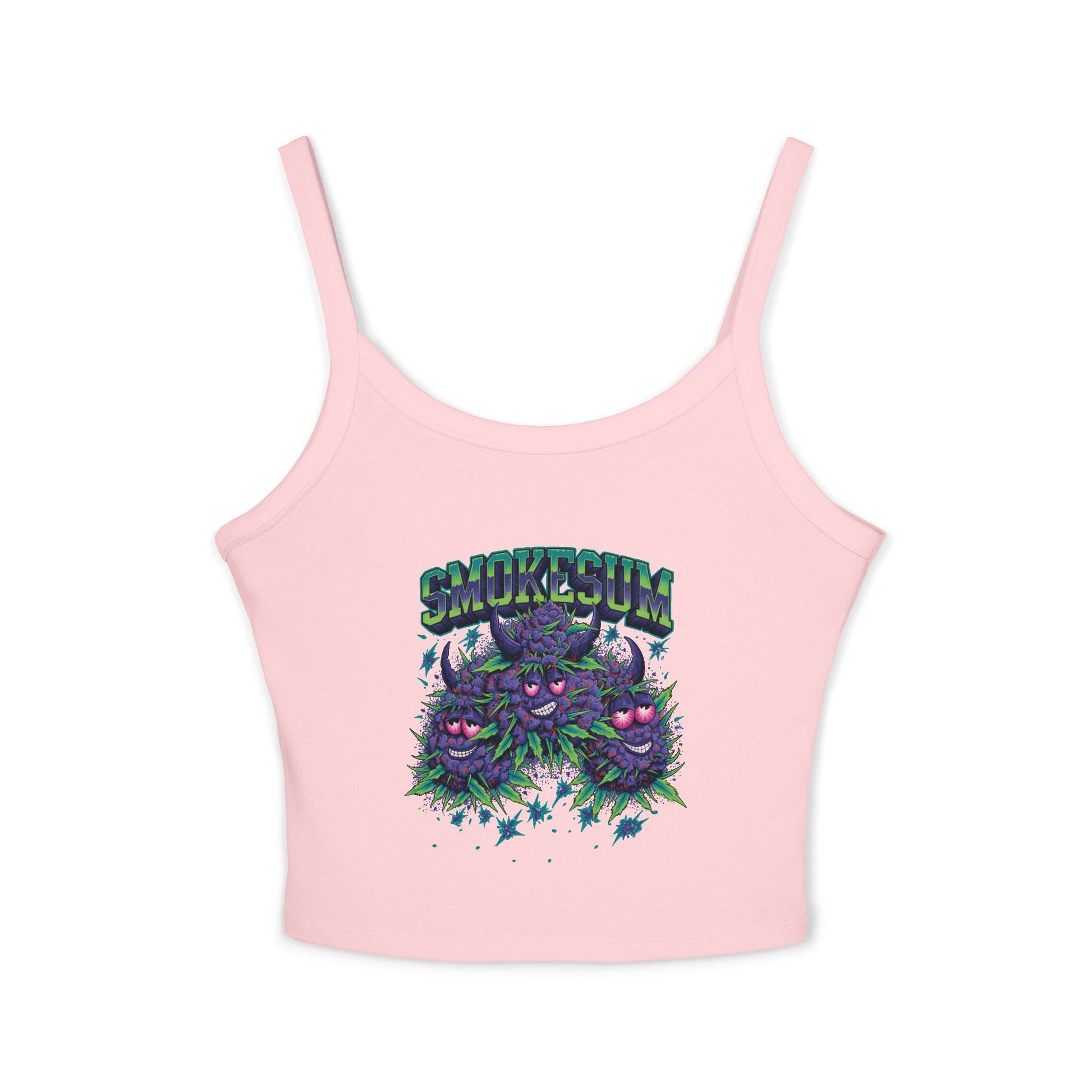 The "Summer Soul" Smokesum Spaghetti Strap Tank