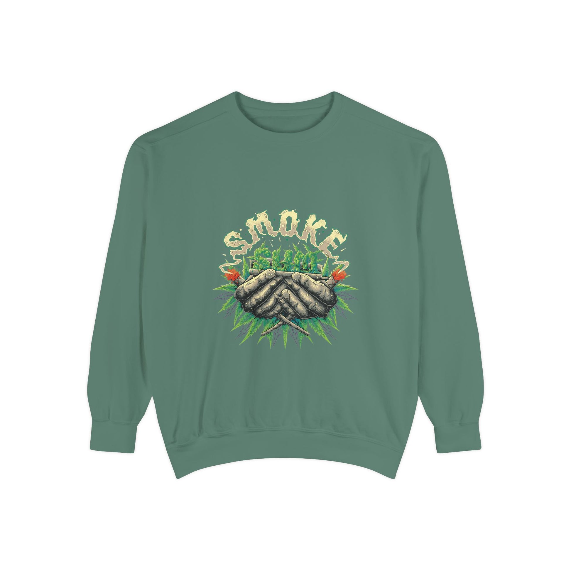 Green Offering Cozy Crewneck