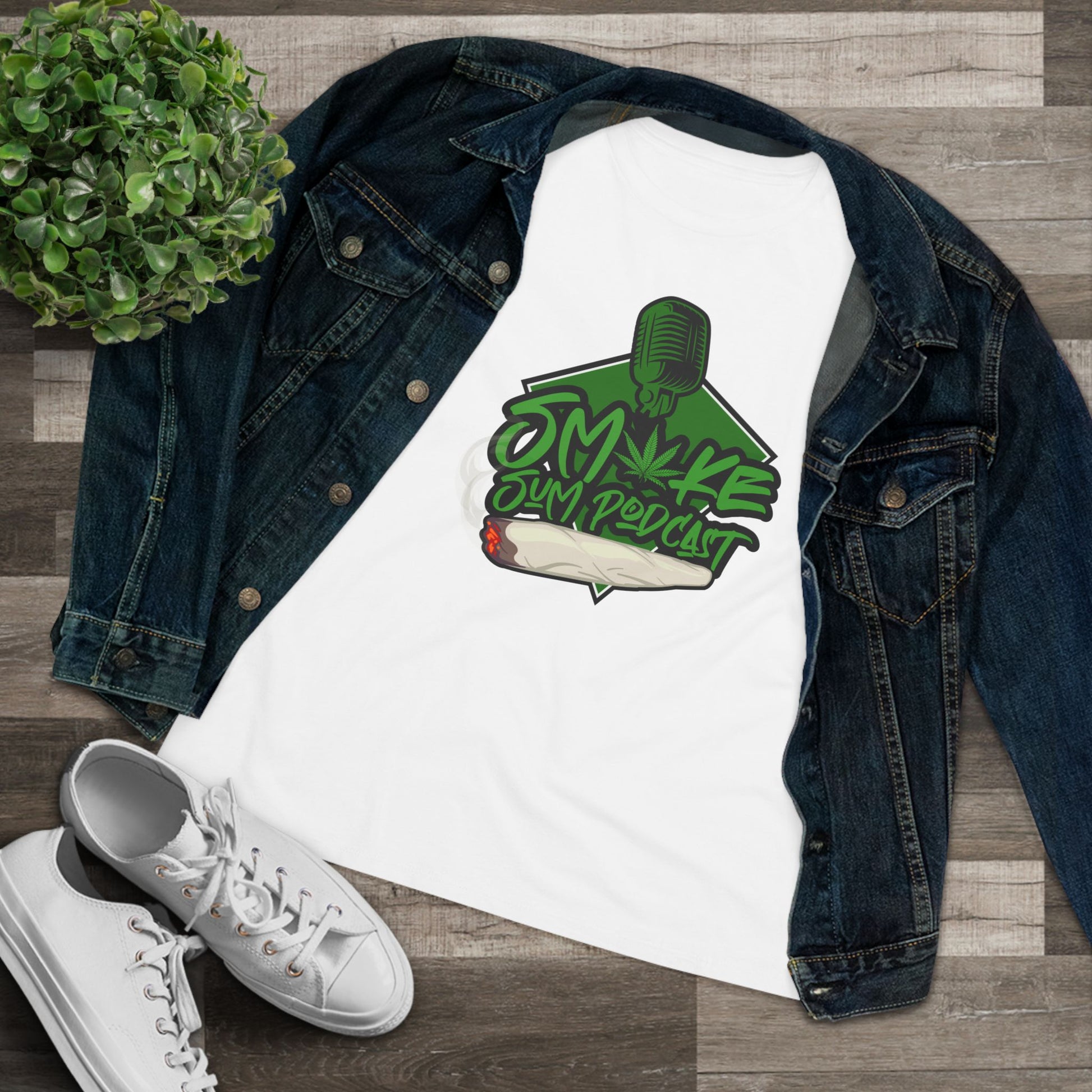 Stylish Women's Cotton Tee with Eco-Friendly Vibes, Cannabis Support Shirt, Gift for Smokers, Chill Vibes Tee, Casual Summer Top