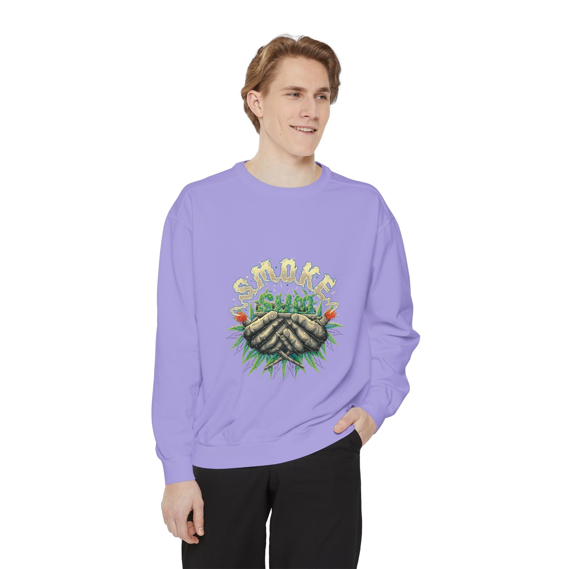 Green Offering Cozy Crewneck