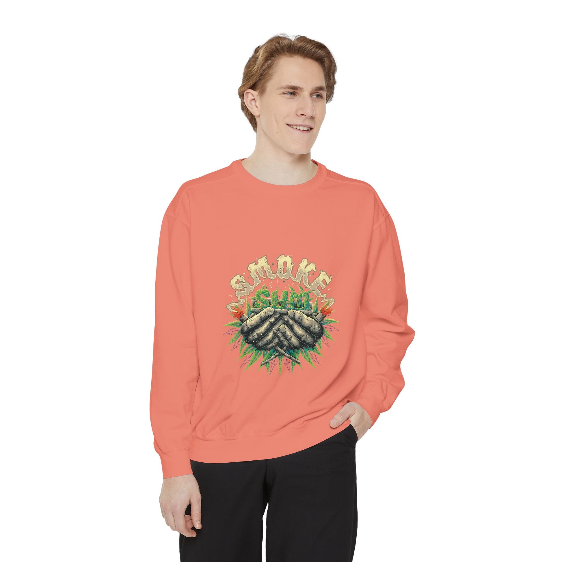 Green Offering Cozy Crewneck