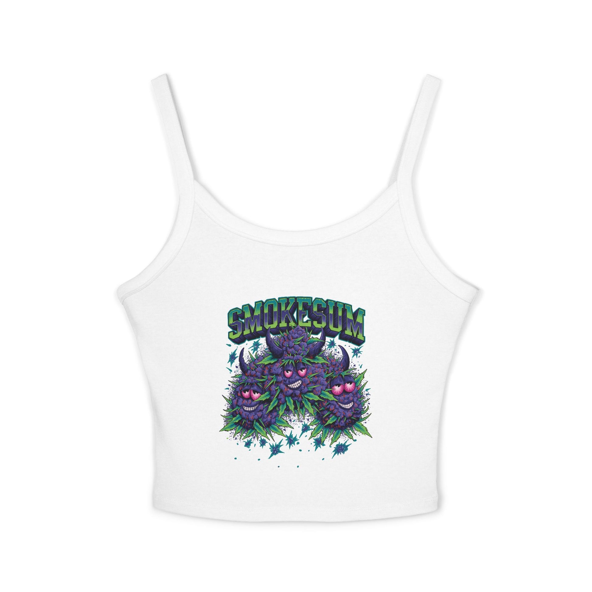 The "Summer Soul" Smokesum Spaghetti Strap Tank