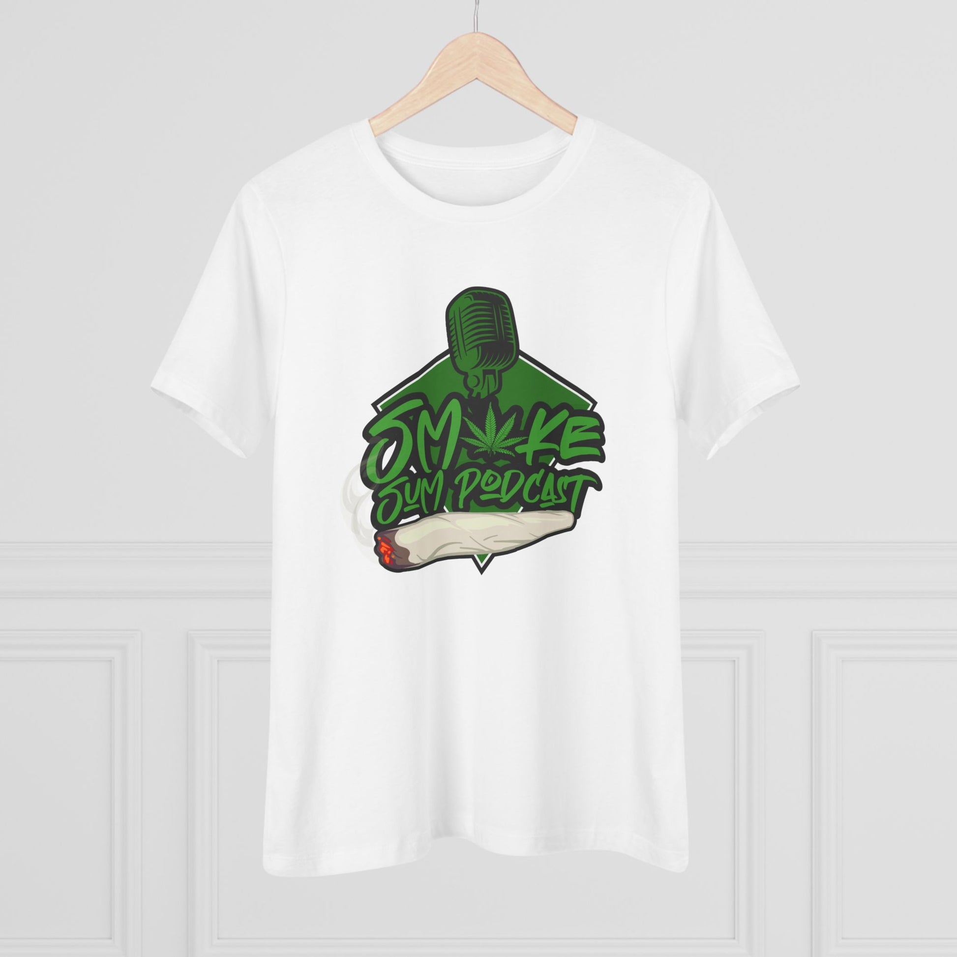 Stylish Women's Cotton Tee with Eco-Friendly Vibes, Cannabis Support Shirt, Gift for Smokers, Chill Vibes Tee, Casual Summer Top