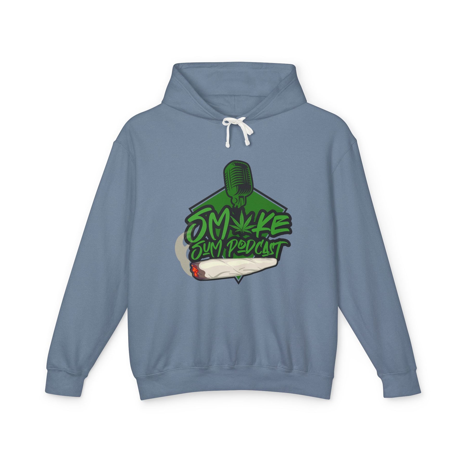 Vintage Vibe, Visionary Voice: The Smoke Sum Podcast Mineral Wash Hoodie
