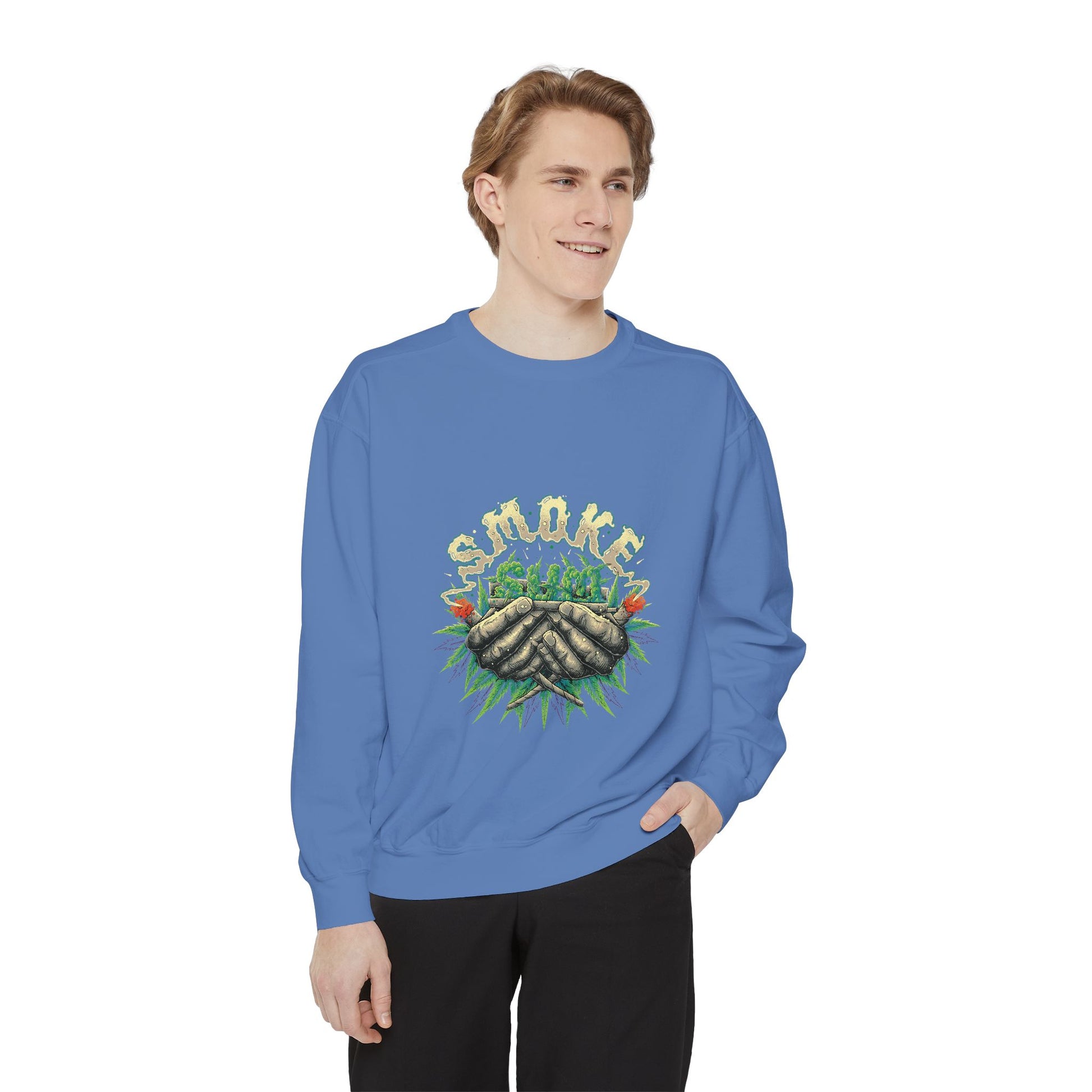 Green Offering Cozy Crewneck