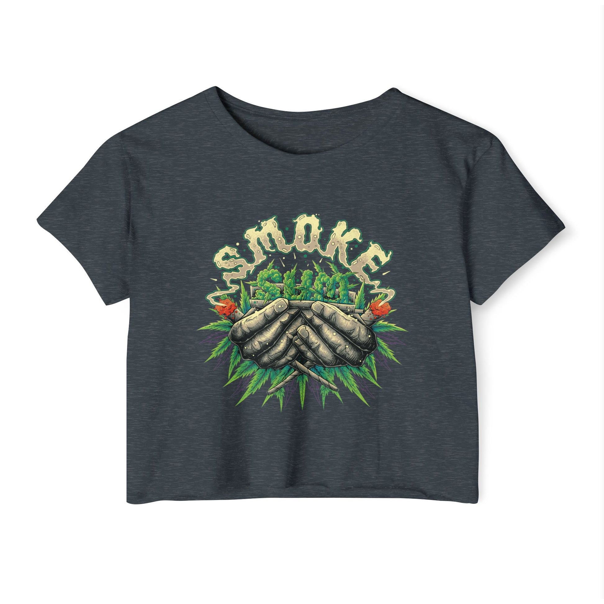 Smokey Hands Festival Crop Top