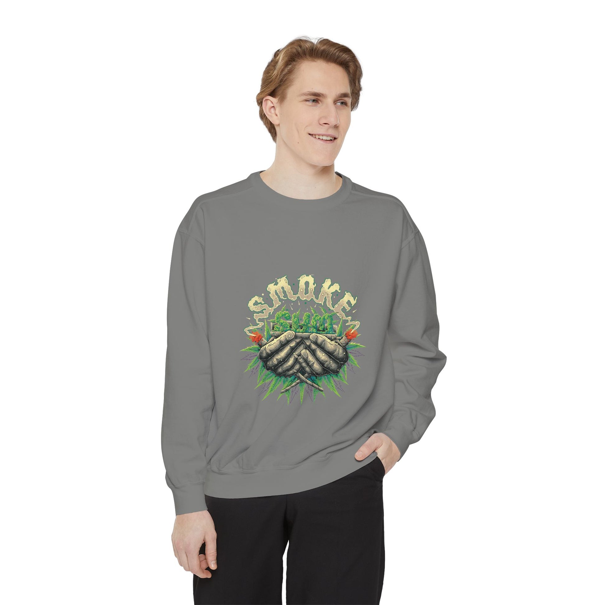 Green Offering Cozy Crewneck