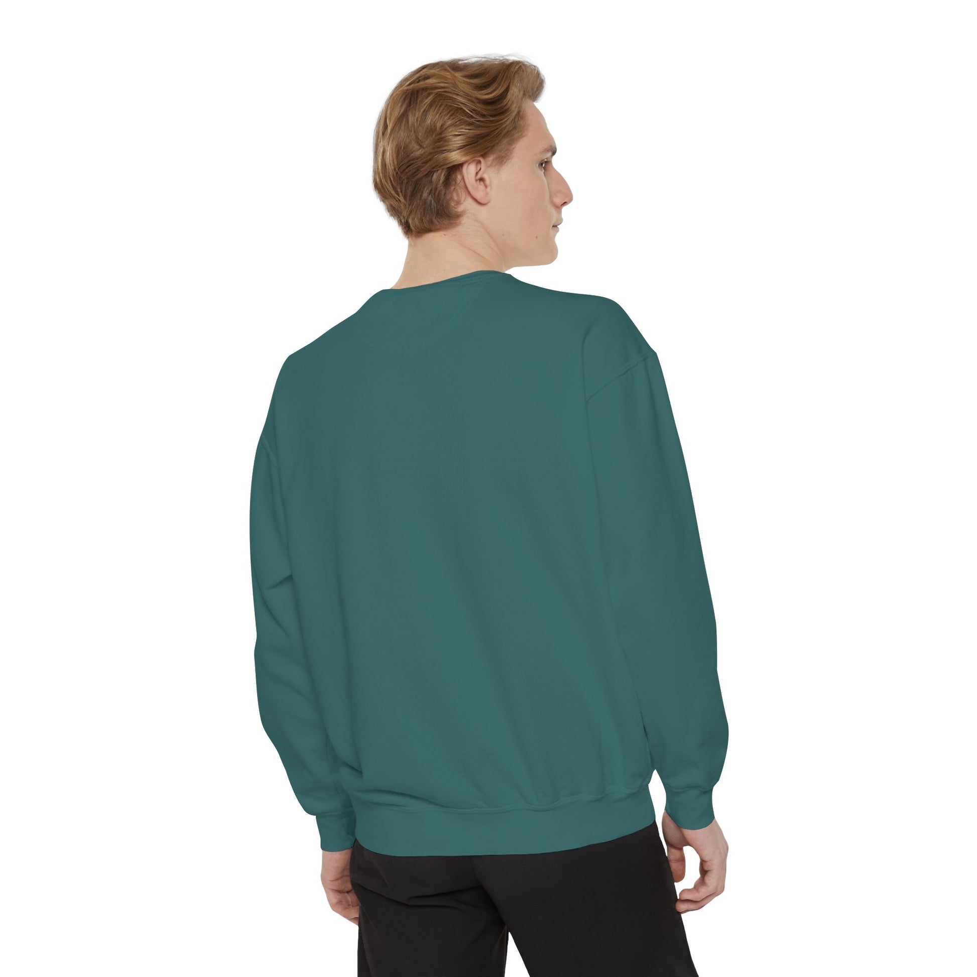 Smoke & Vibe Unisex Garment-Dyed Sweatshirt,