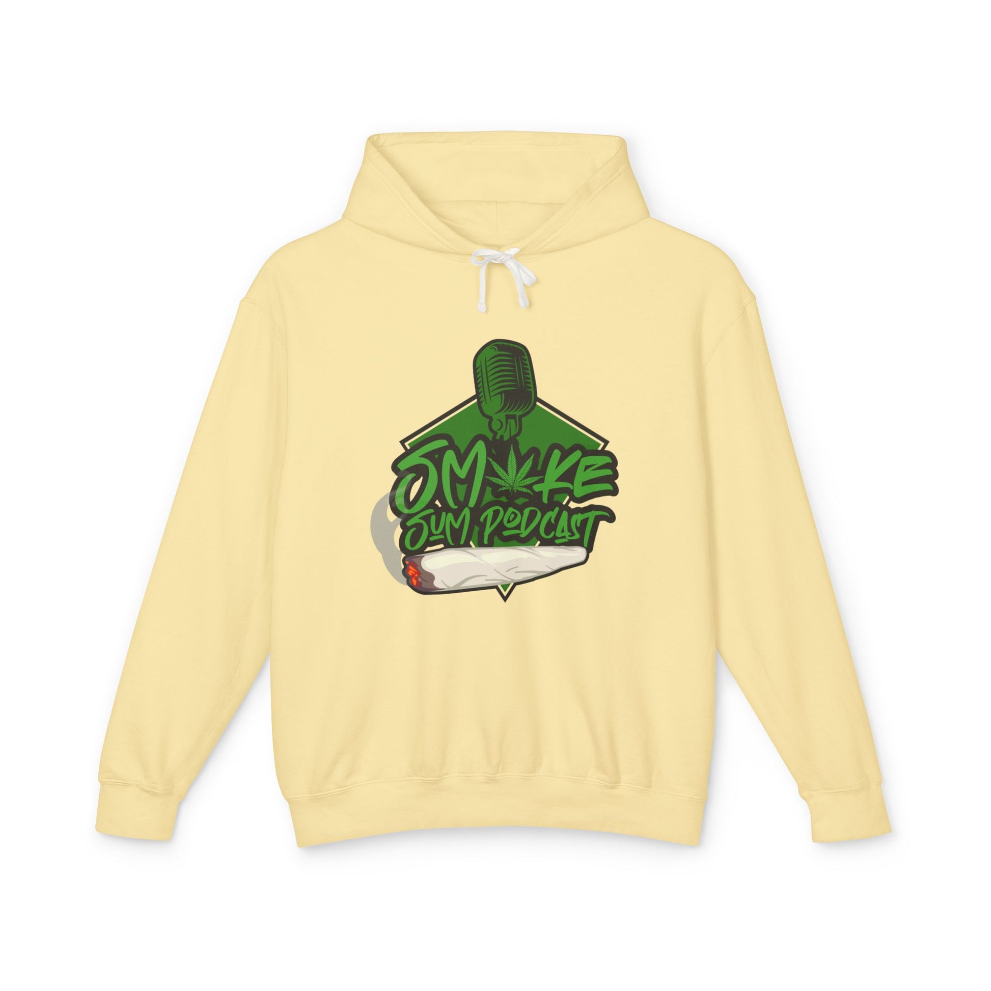 Vintage Vibe, Visionary Voice: The Smoke Sum Podcast Mineral Wash Hoodie