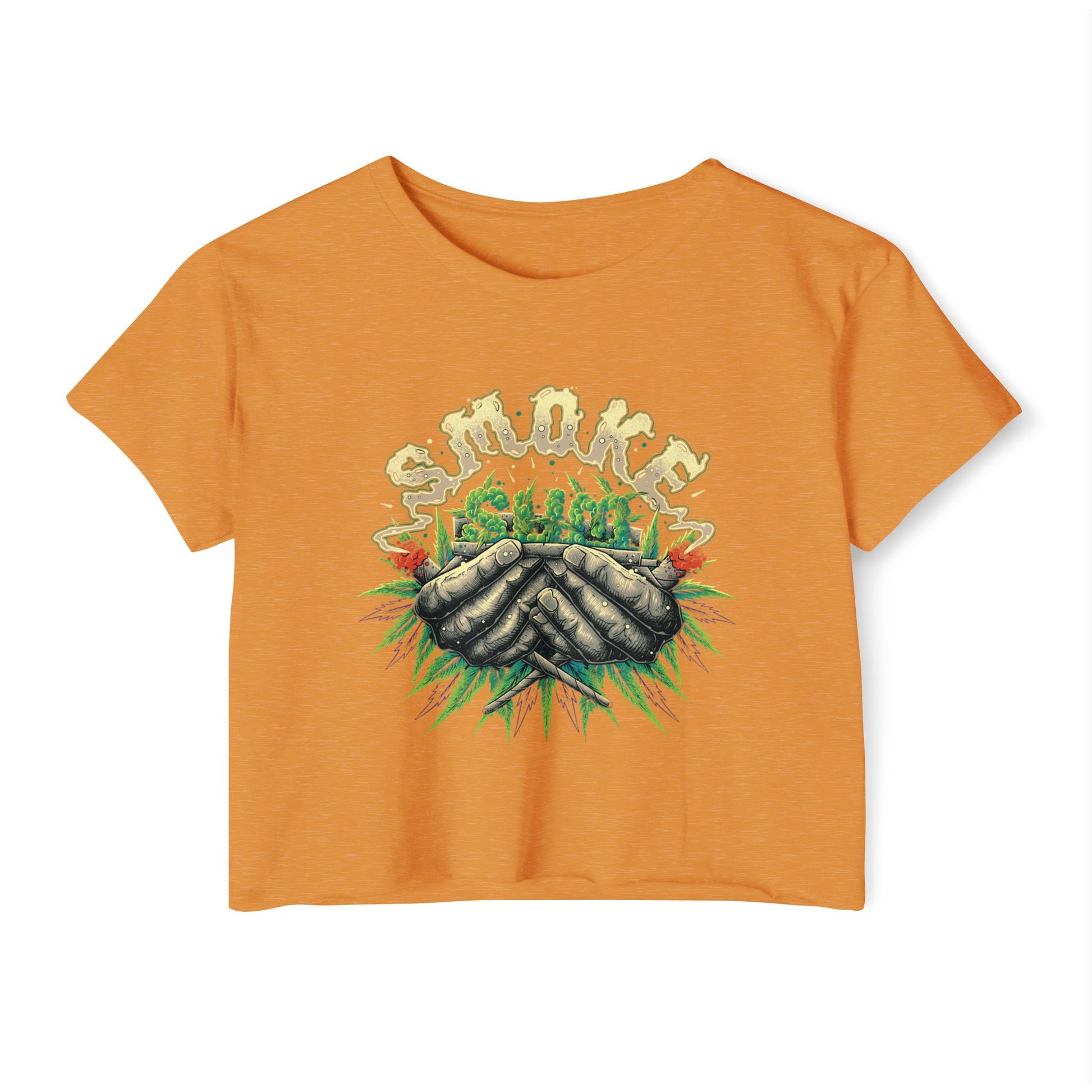 Smokey Hands Festival Crop Top
