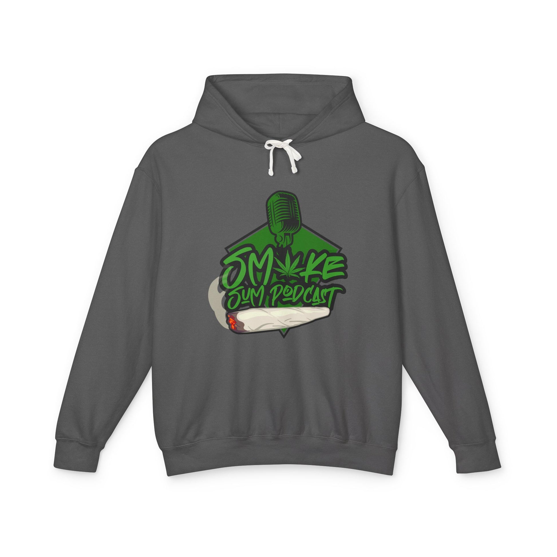 Vintage Vibe, Visionary Voice: The Smoke Sum Podcast Mineral Wash Hoodie