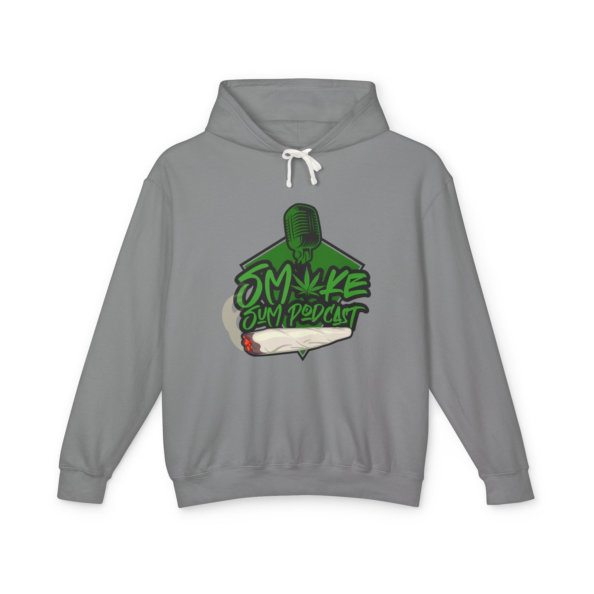 Vintage Vibe, Visionary Voice: The Smoke Sum Podcast Mineral Wash Hoodie