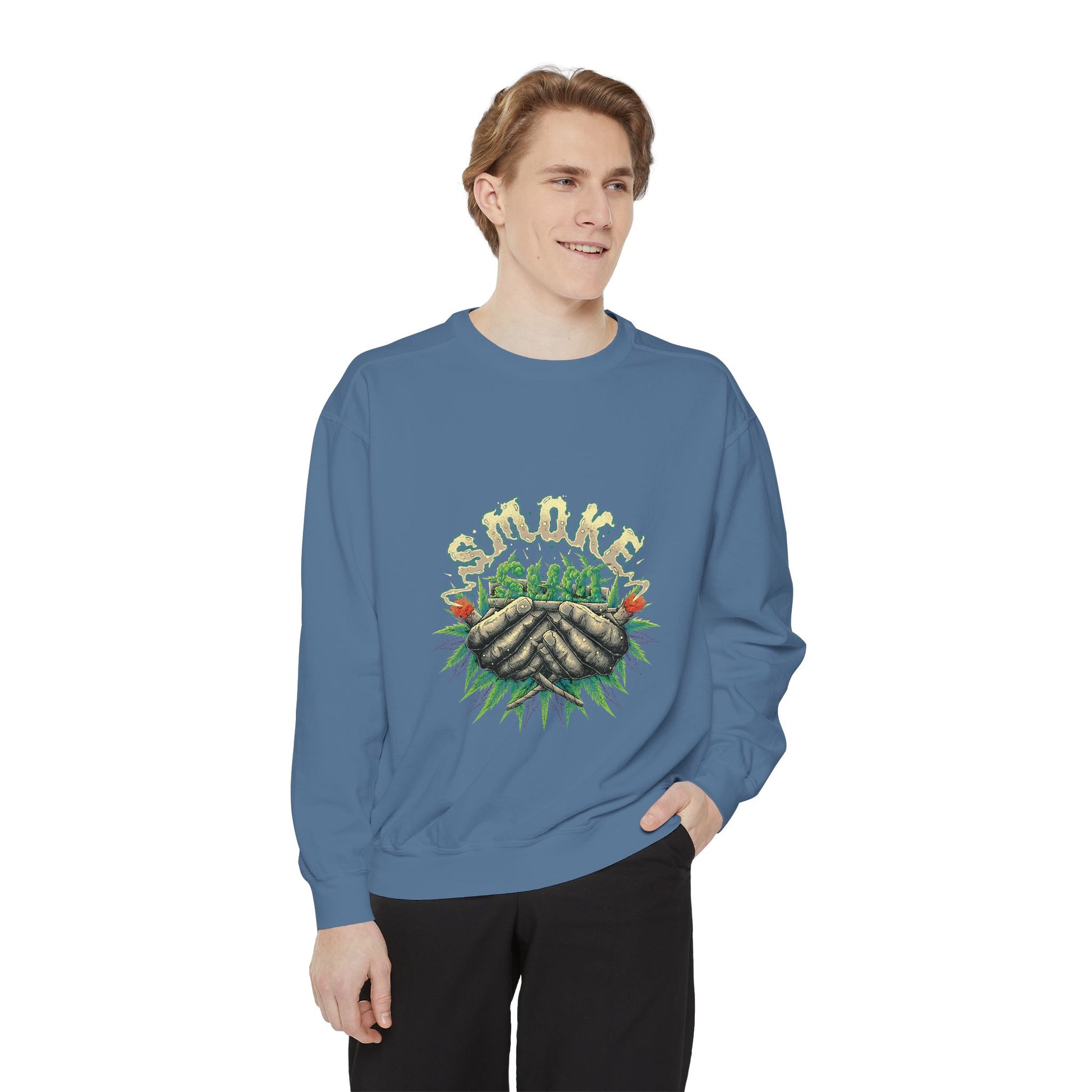 Green Offering Cozy Crewneck