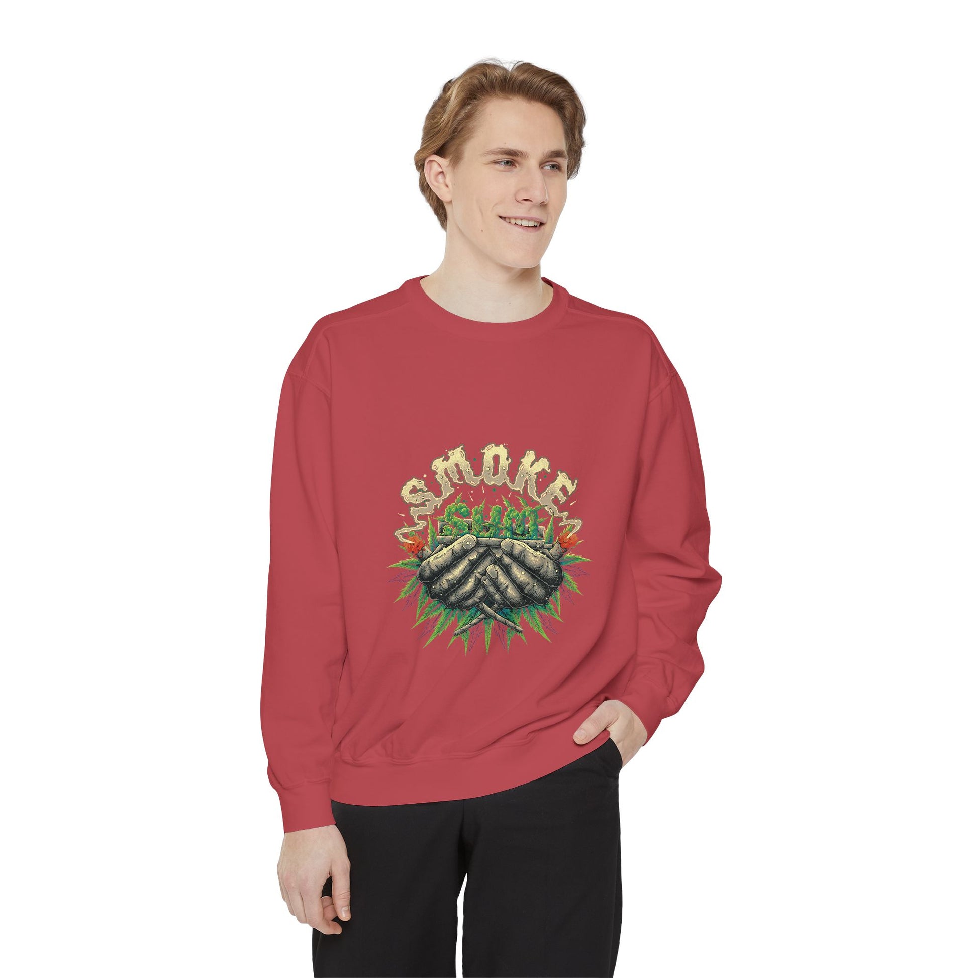 Green Offering Cozy Crewneck