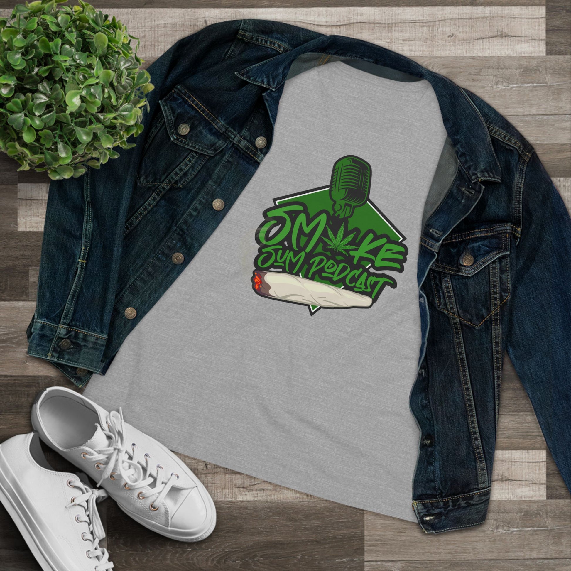 Stylish Women's Cotton Tee with Eco-Friendly Vibes, Cannabis Support Shirt, Gift for Smokers, Chill Vibes Tee, Casual Summer Top