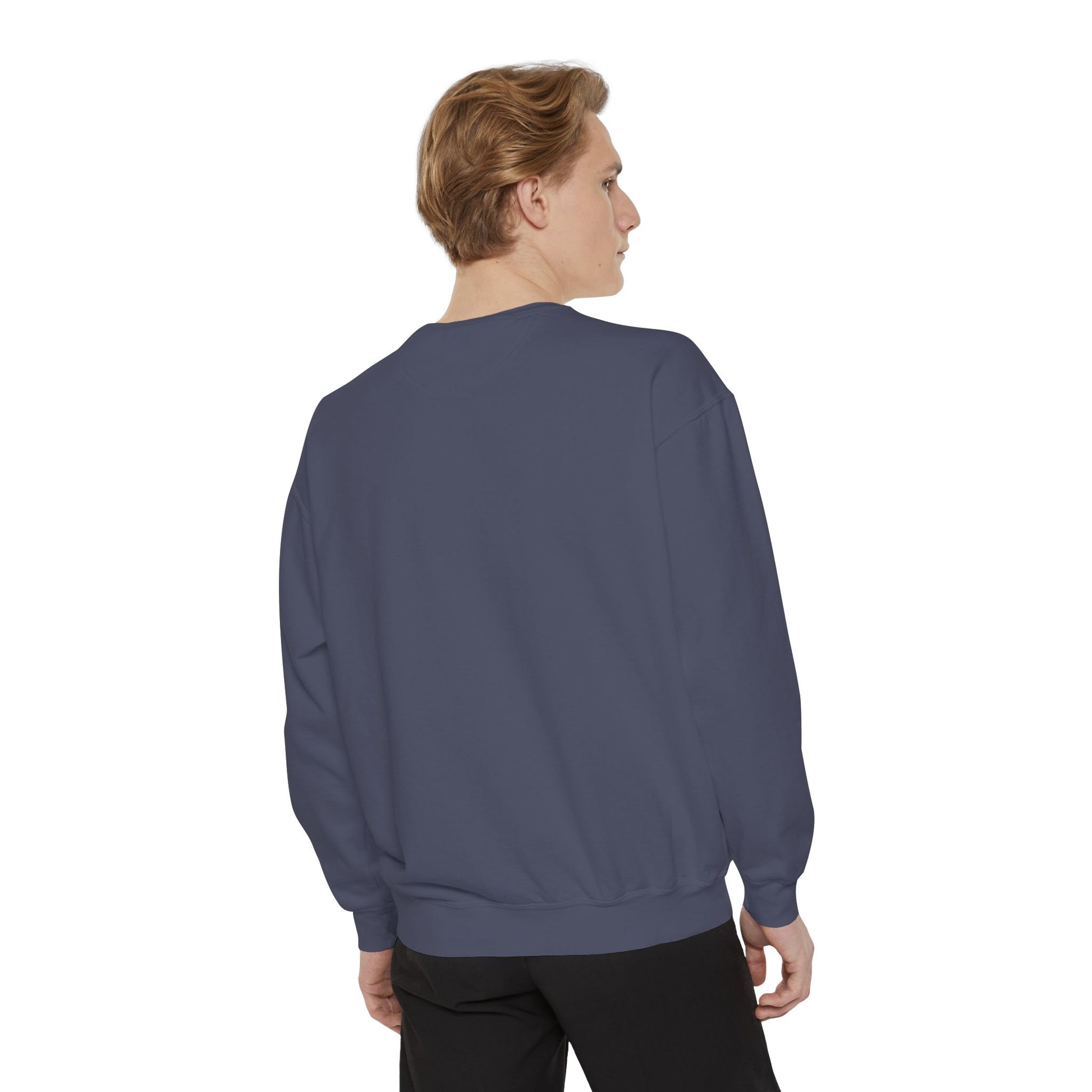 Smoke & Vibe Unisex Garment-Dyed Sweatshirt,