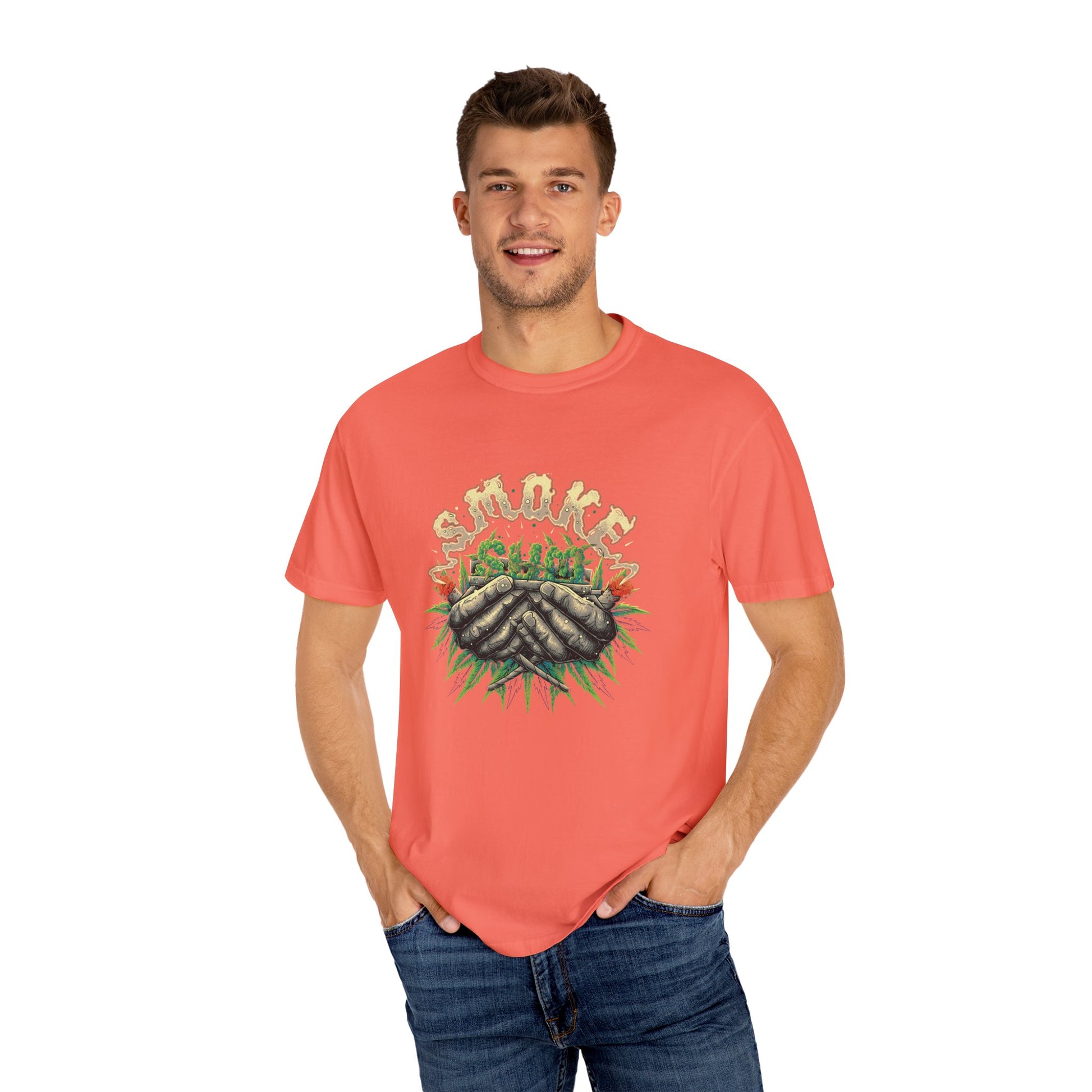 Wear Your Values" // Ethical Garment-Dyed Graphic Tee