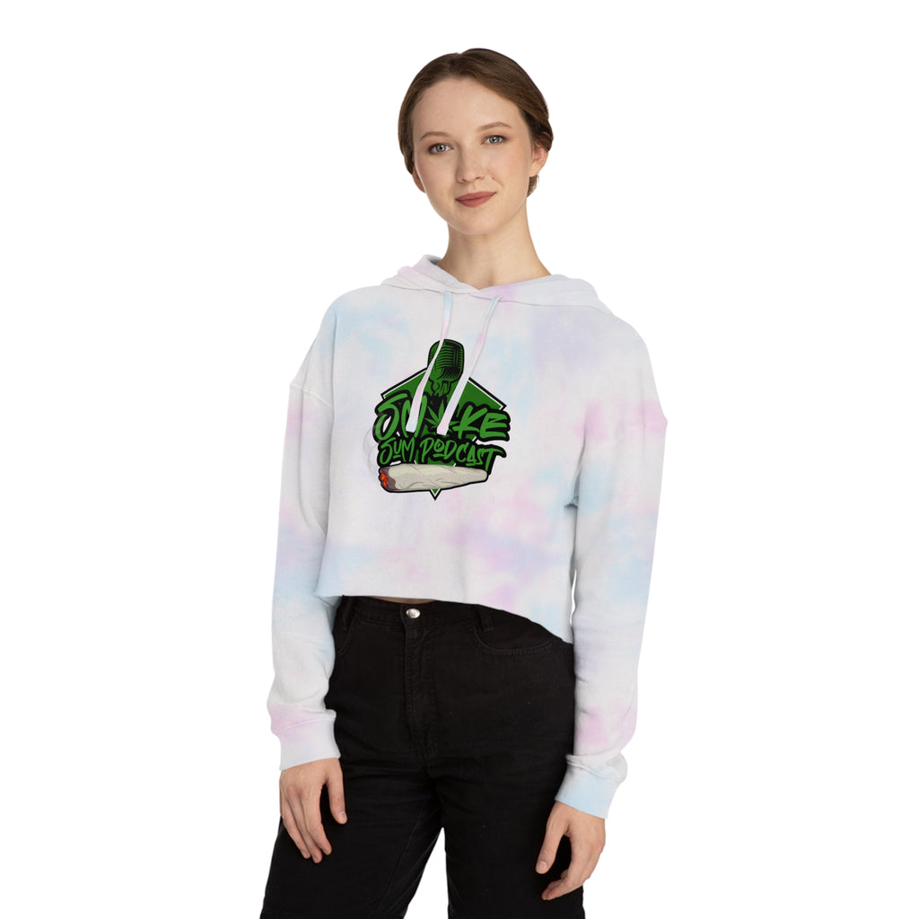Smoke Sum: The Creator's Chic Crop Hoodie