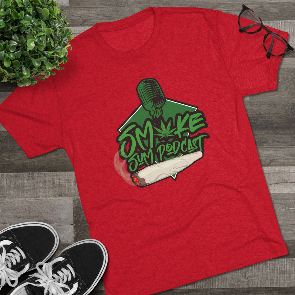 Tune In & Elevate: Smoke Sum Podcast Tee