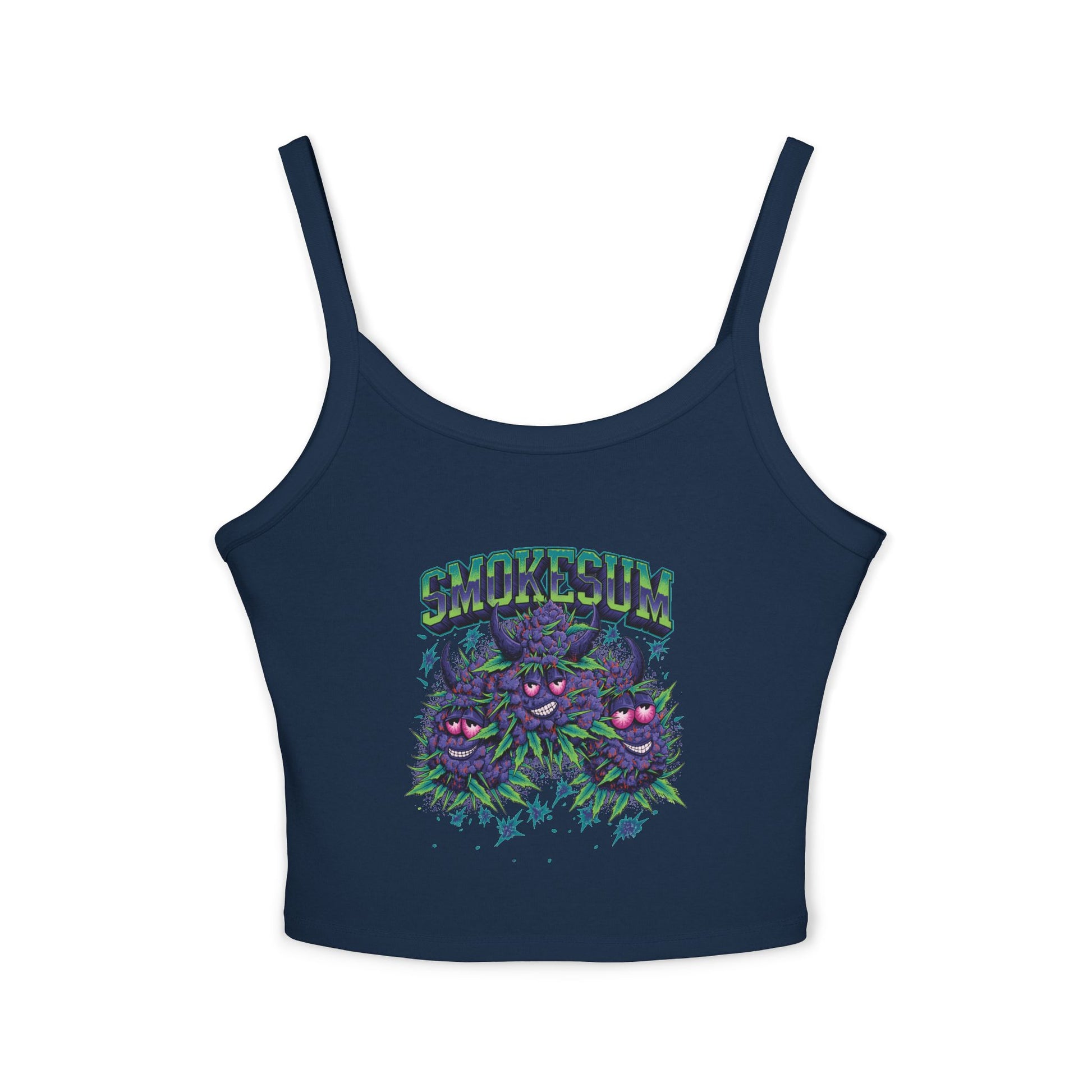 The "Summer Soul" Smokesum Spaghetti Strap Tank
