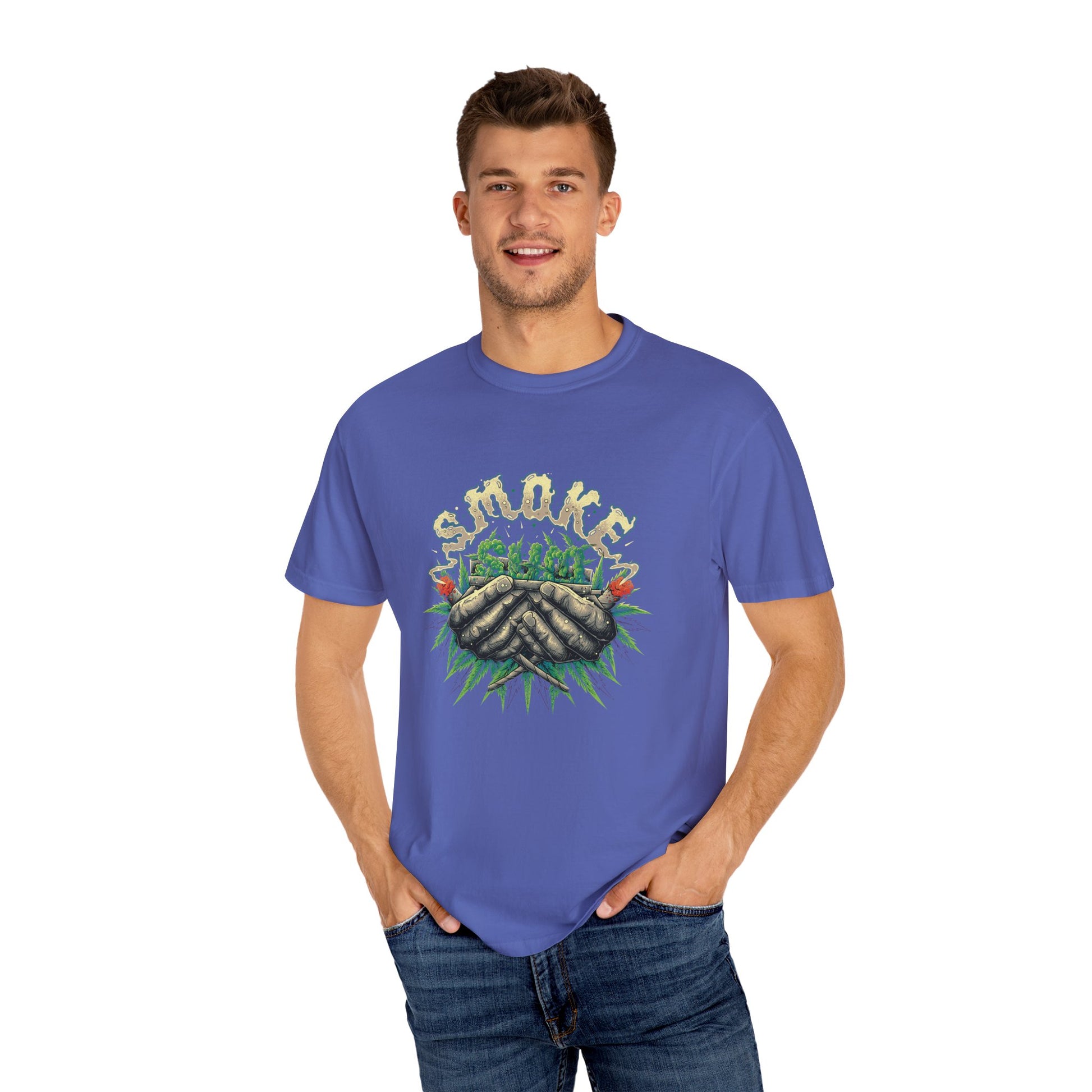 Wear Your Values" // Ethical Garment-Dyed Graphic Tee