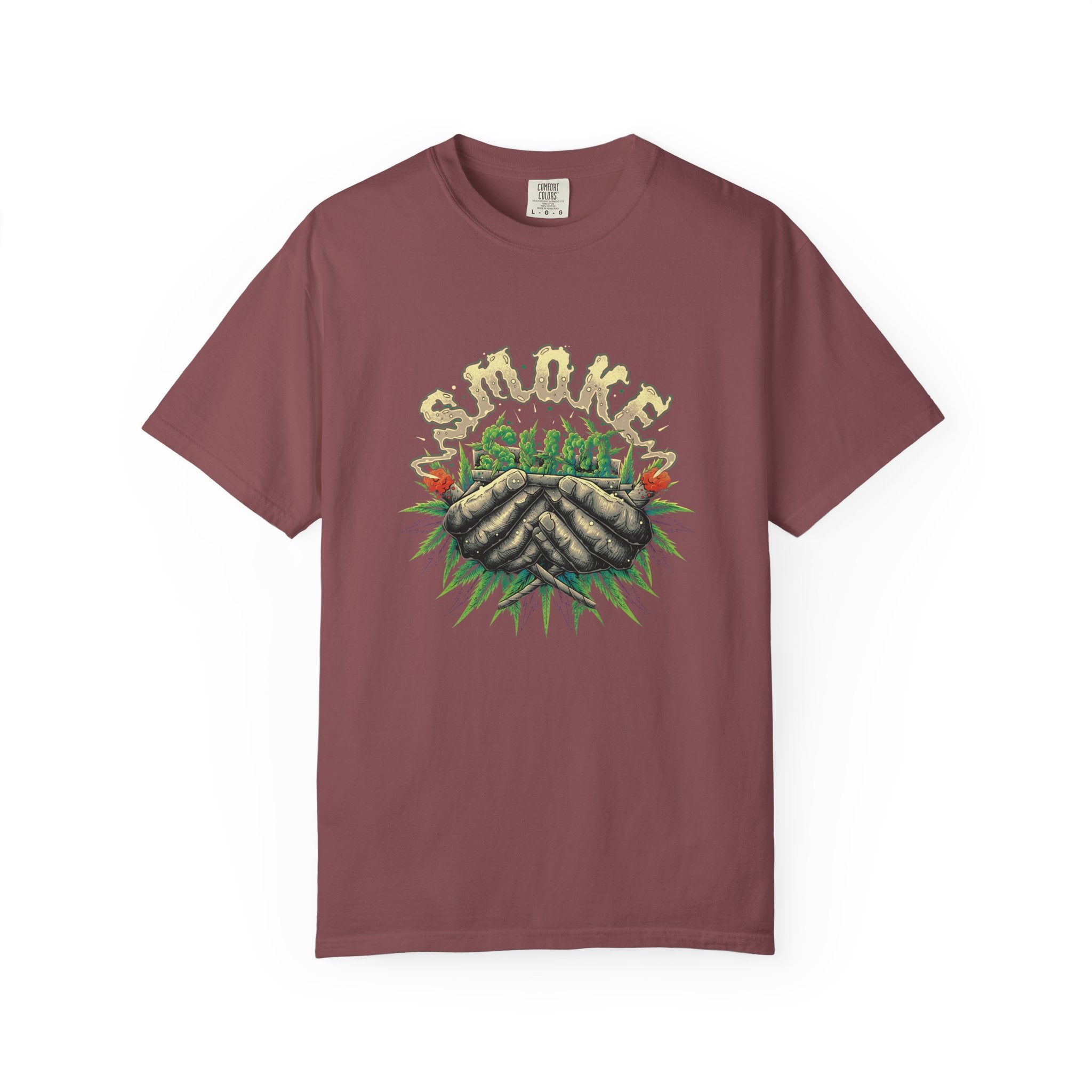 Wear Your Values" // Ethical Garment-Dyed Graphic Tee