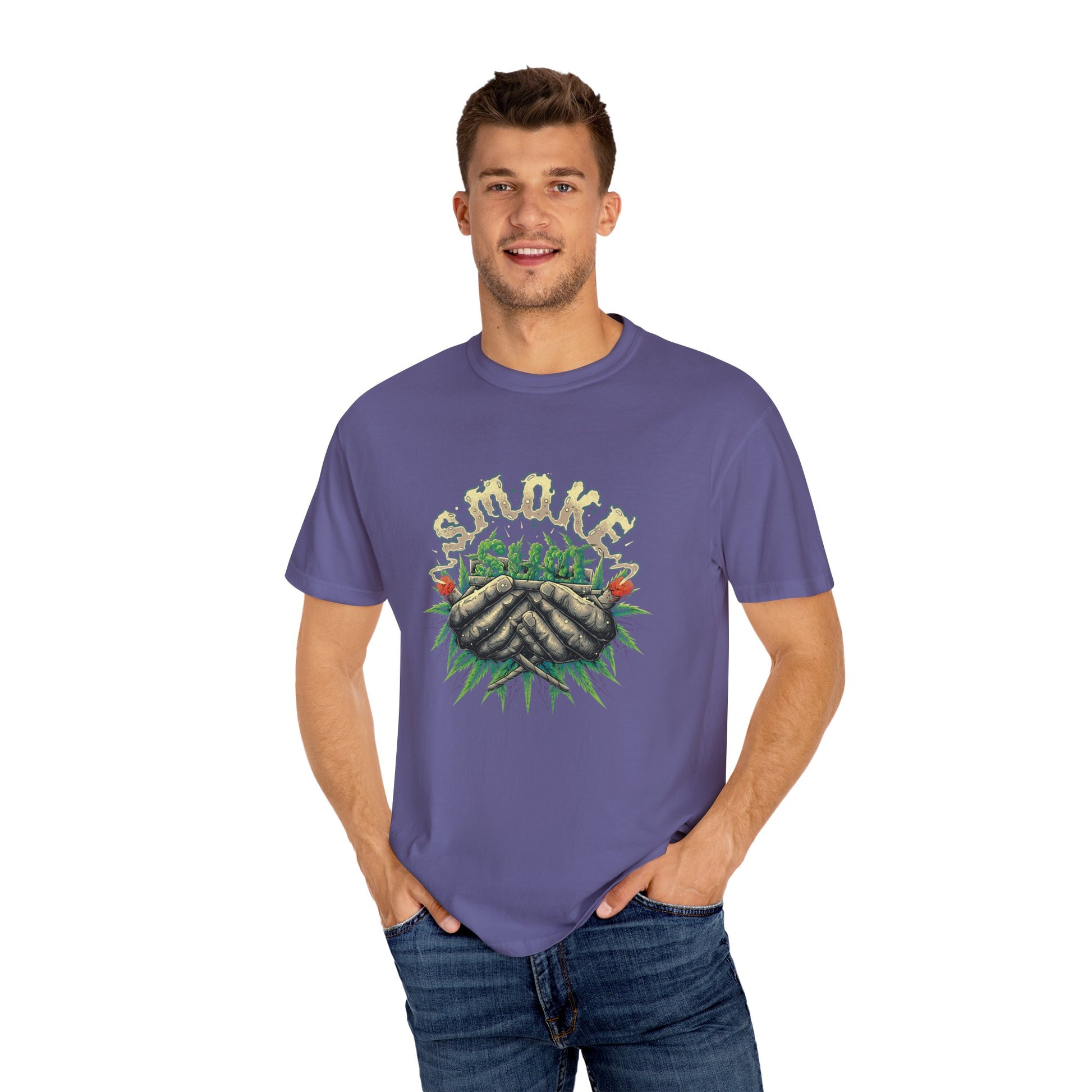 Wear Your Values" // Ethical Garment-Dyed Graphic Tee