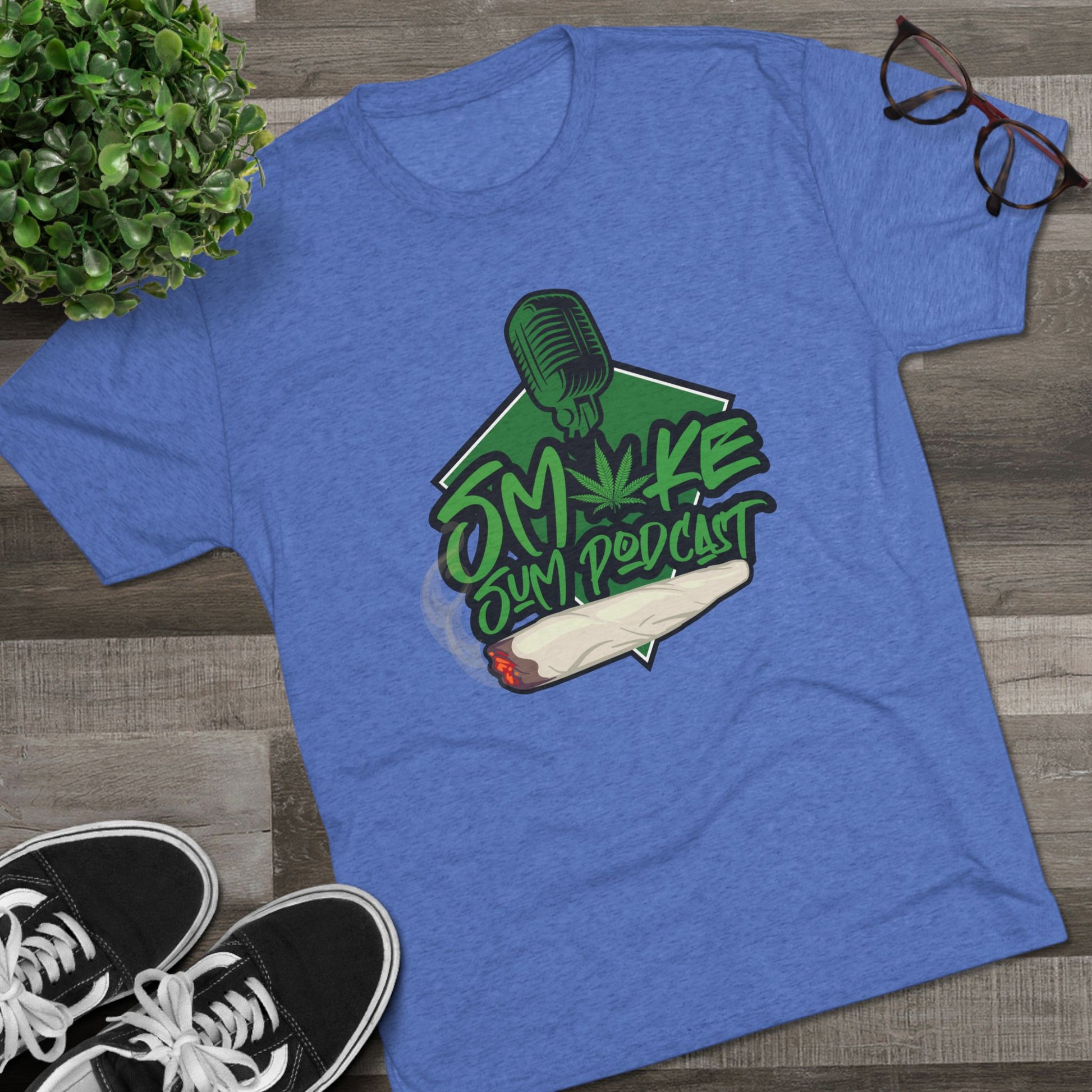 Tune In & Elevate: Smoke Sum Podcast Tee
