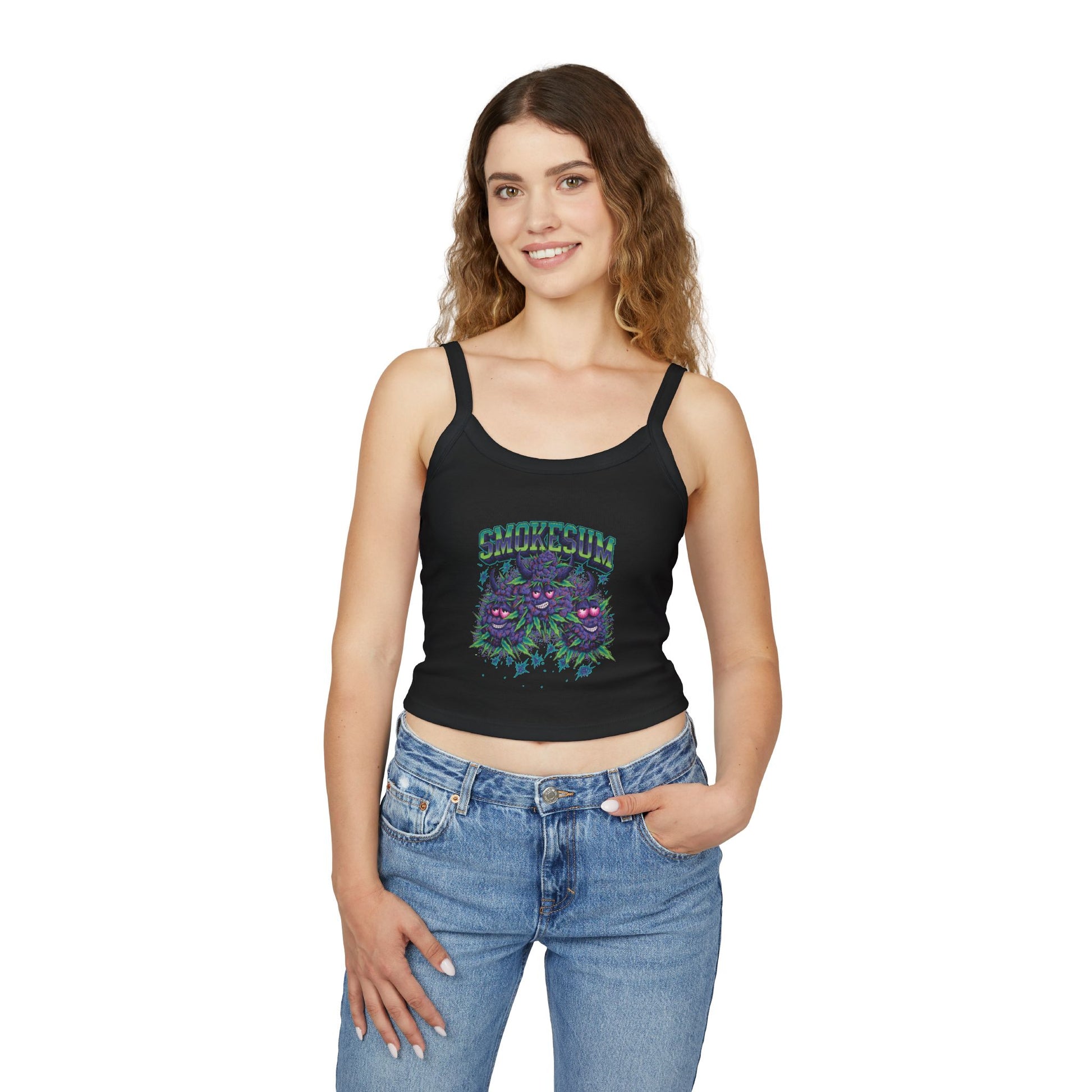 The "Summer Soul" Smokesum Spaghetti Strap Tank