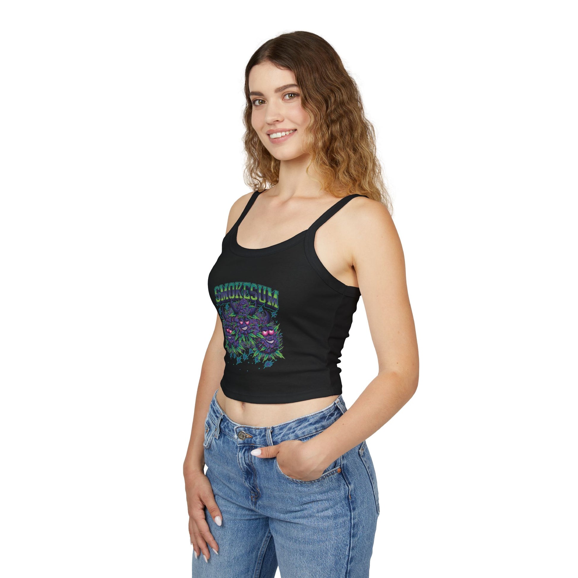 The "Summer Soul" Smokesum Spaghetti Strap Tank