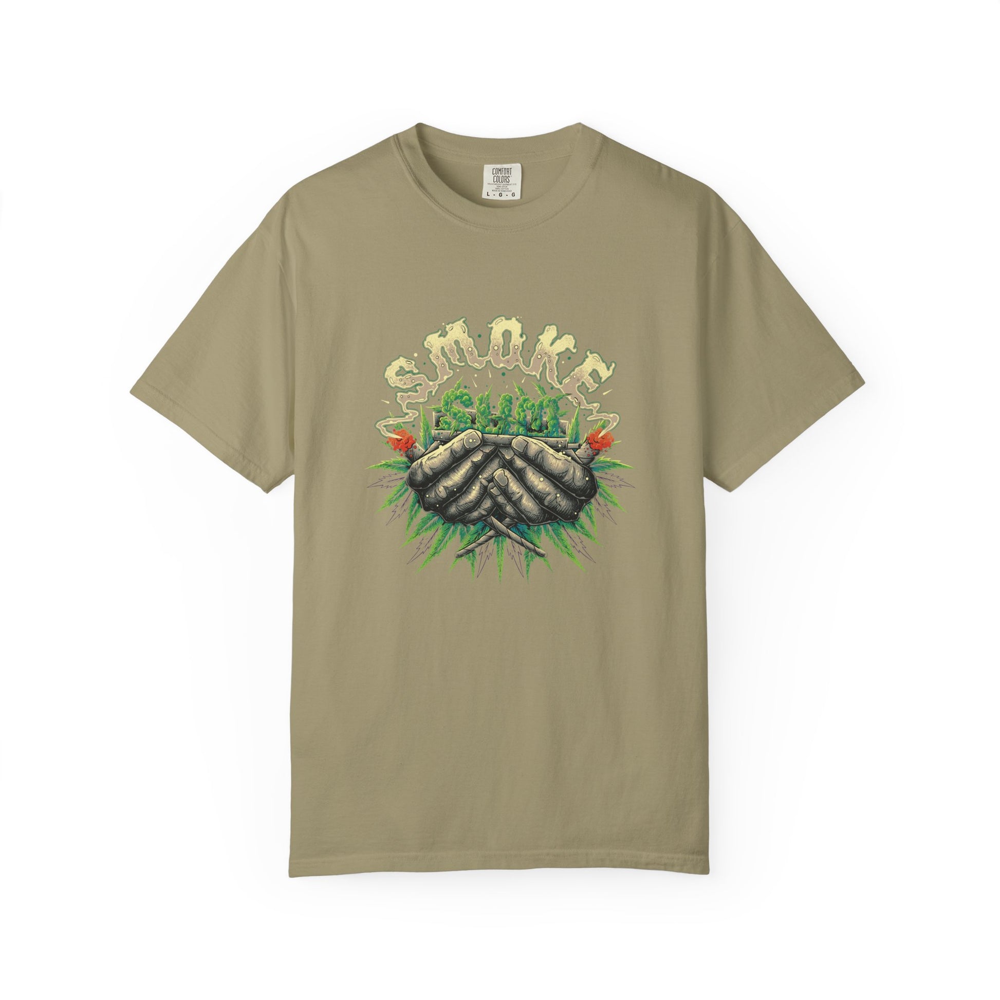 Wear Your Values" // Ethical Garment-Dyed Graphic Tee