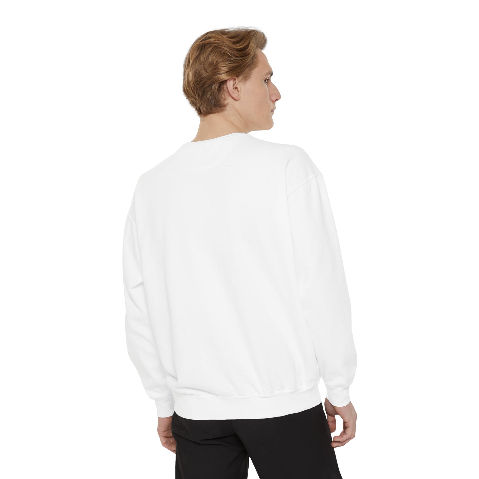 Smoke & Vibe Unisex Garment-Dyed Sweatshirt,
