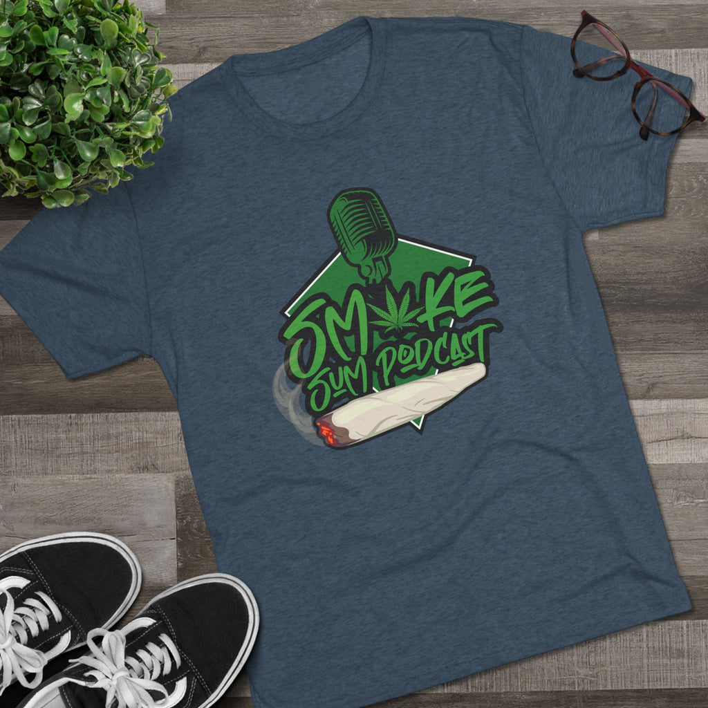 Tune In & Elevate: Smoke Sum Podcast Tee