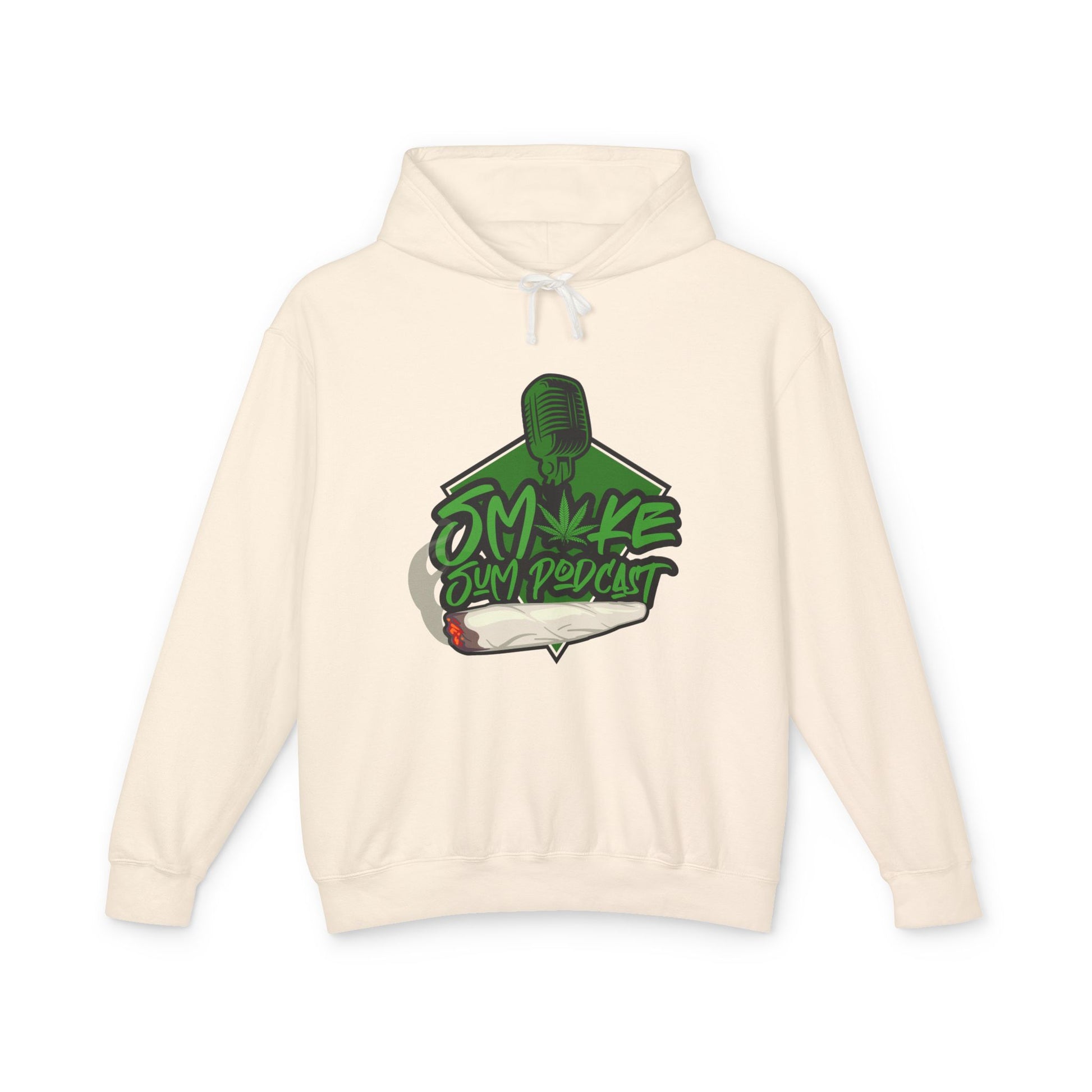 Vintage Vibe, Visionary Voice: The Smoke Sum Podcast Mineral Wash Hoodie
