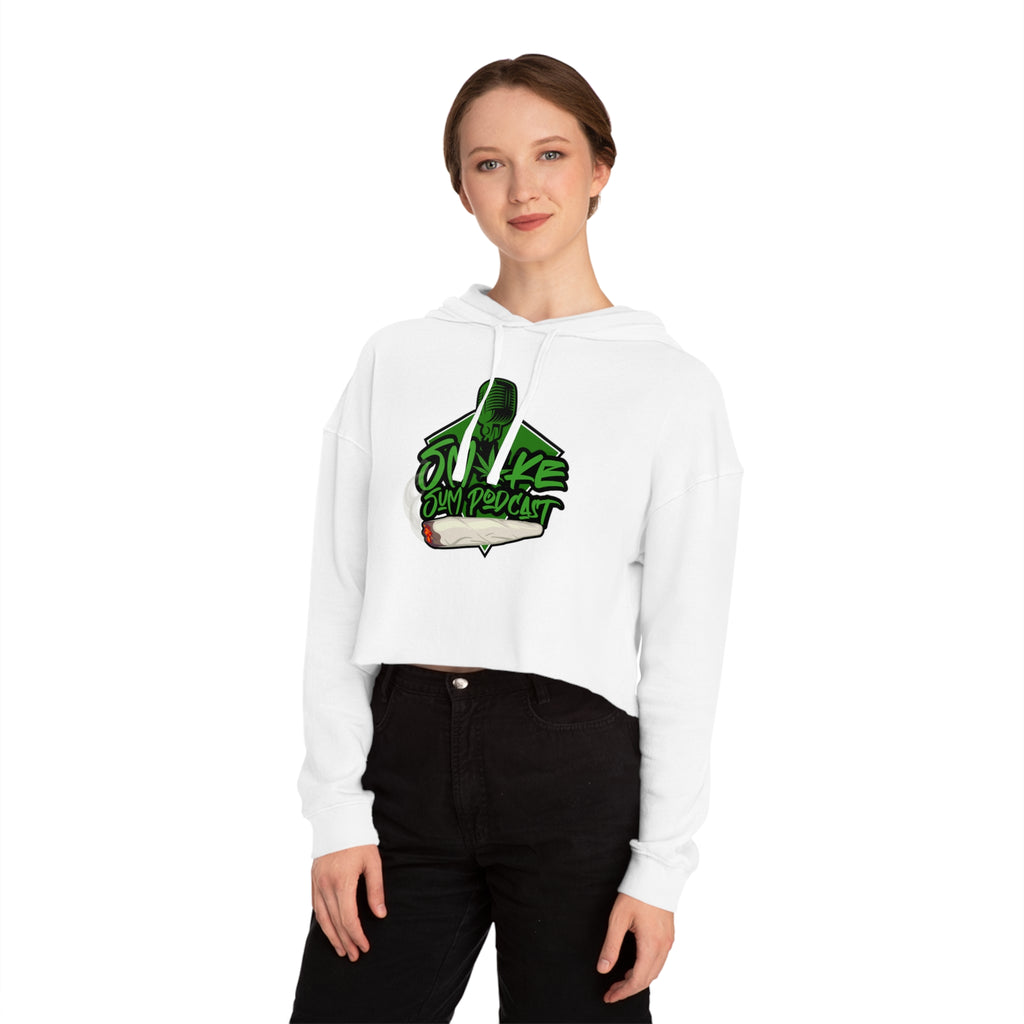 Smoke Sum: The Creator's Chic Crop Hoodie