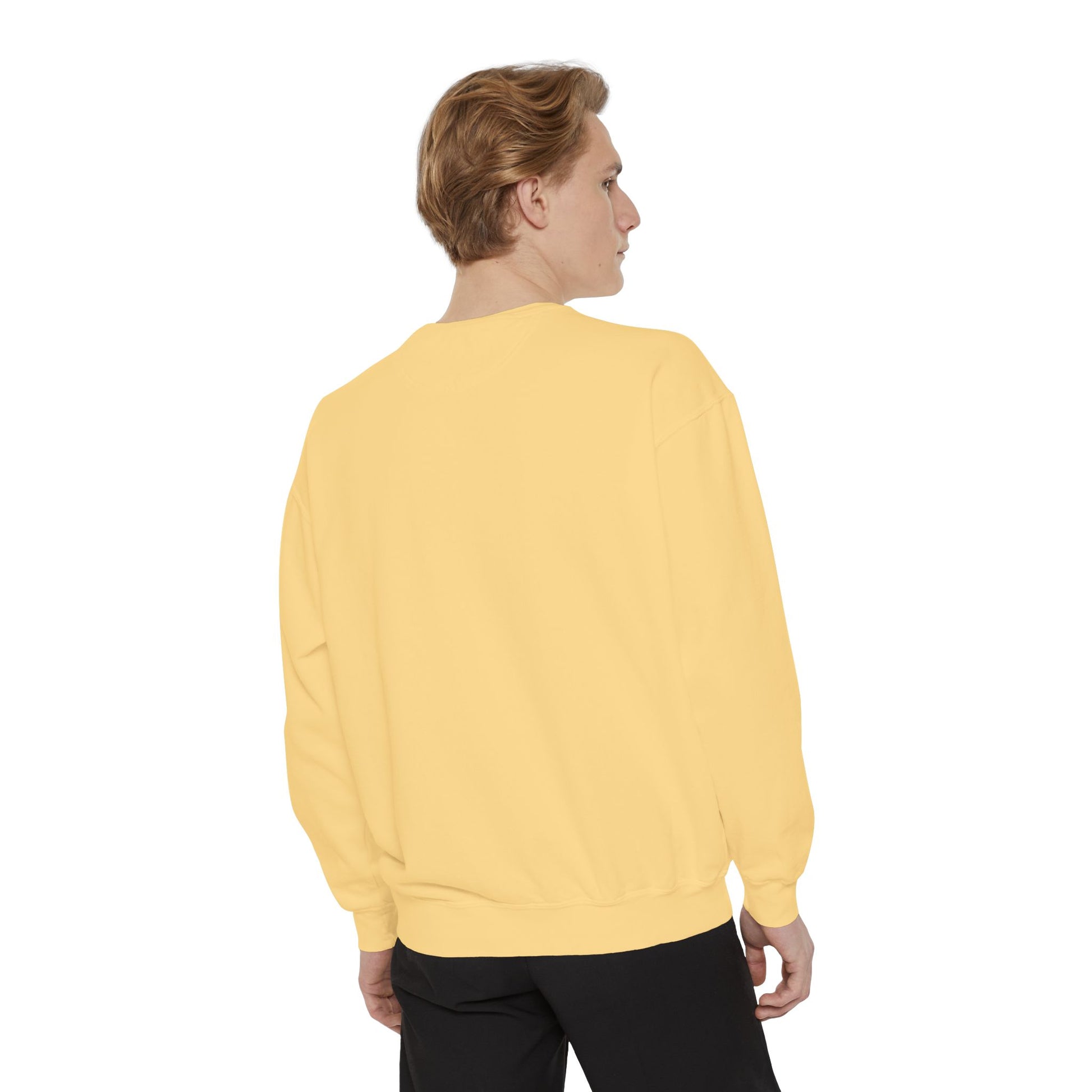 Smoke & Vibe Unisex Garment-Dyed Sweatshirt,