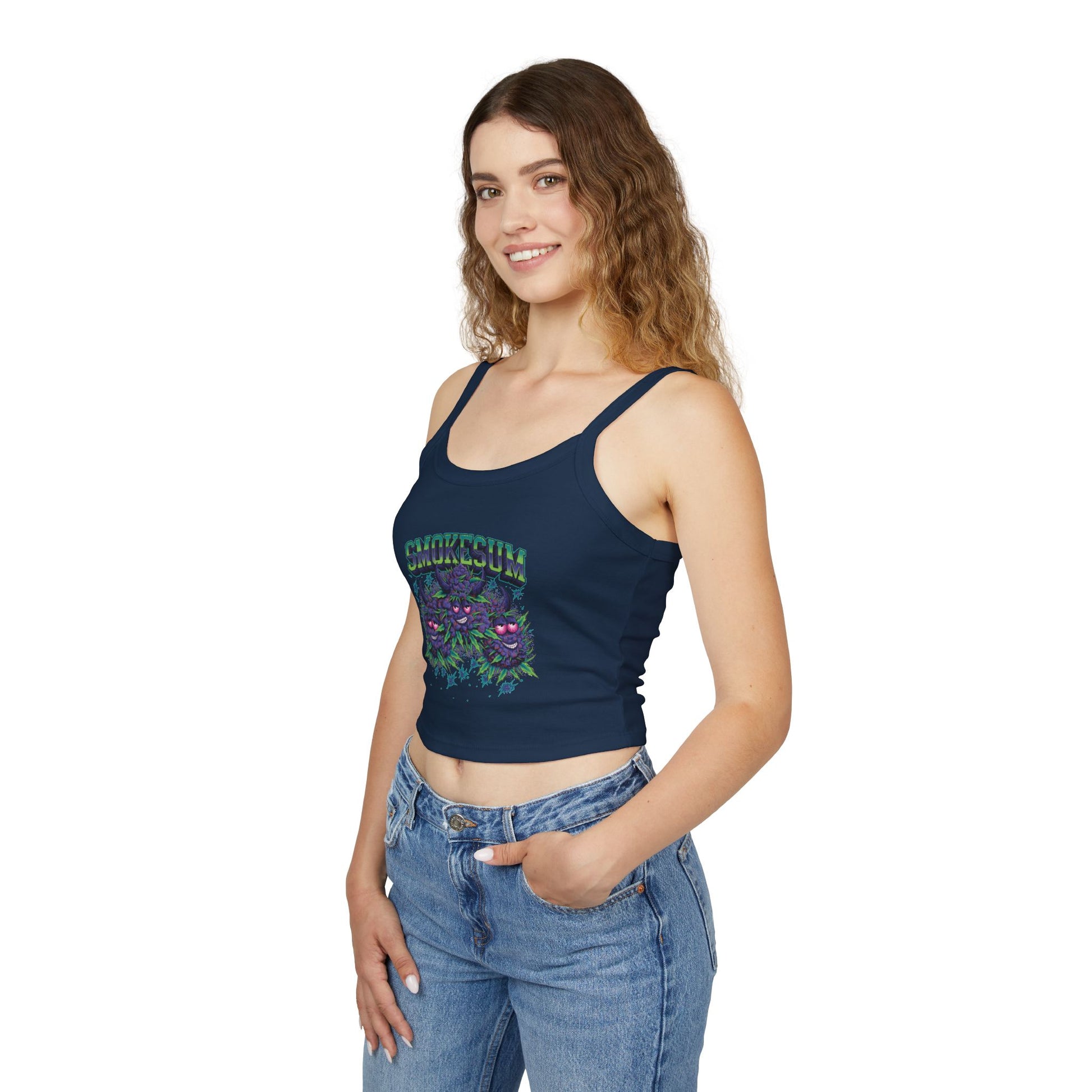 The "Summer Soul" Smokesum Spaghetti Strap Tank