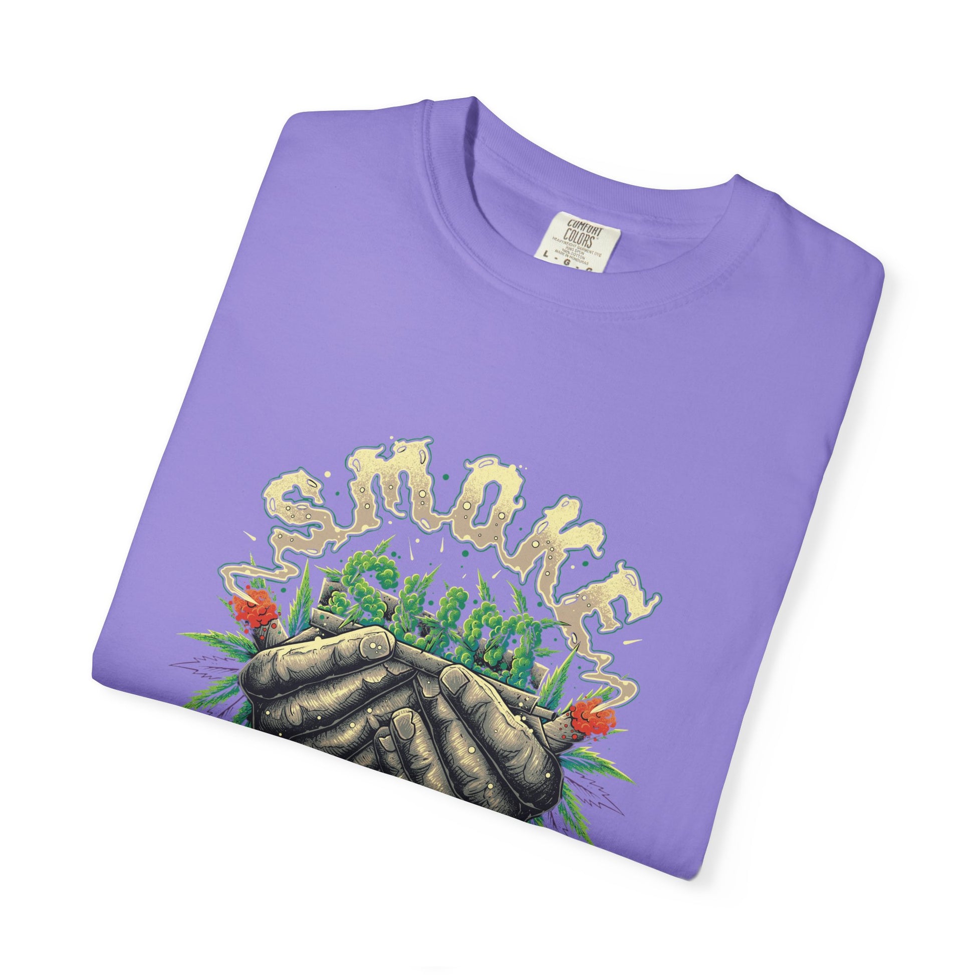 Wear Your Values" // Ethical Garment-Dyed Graphic Tee
