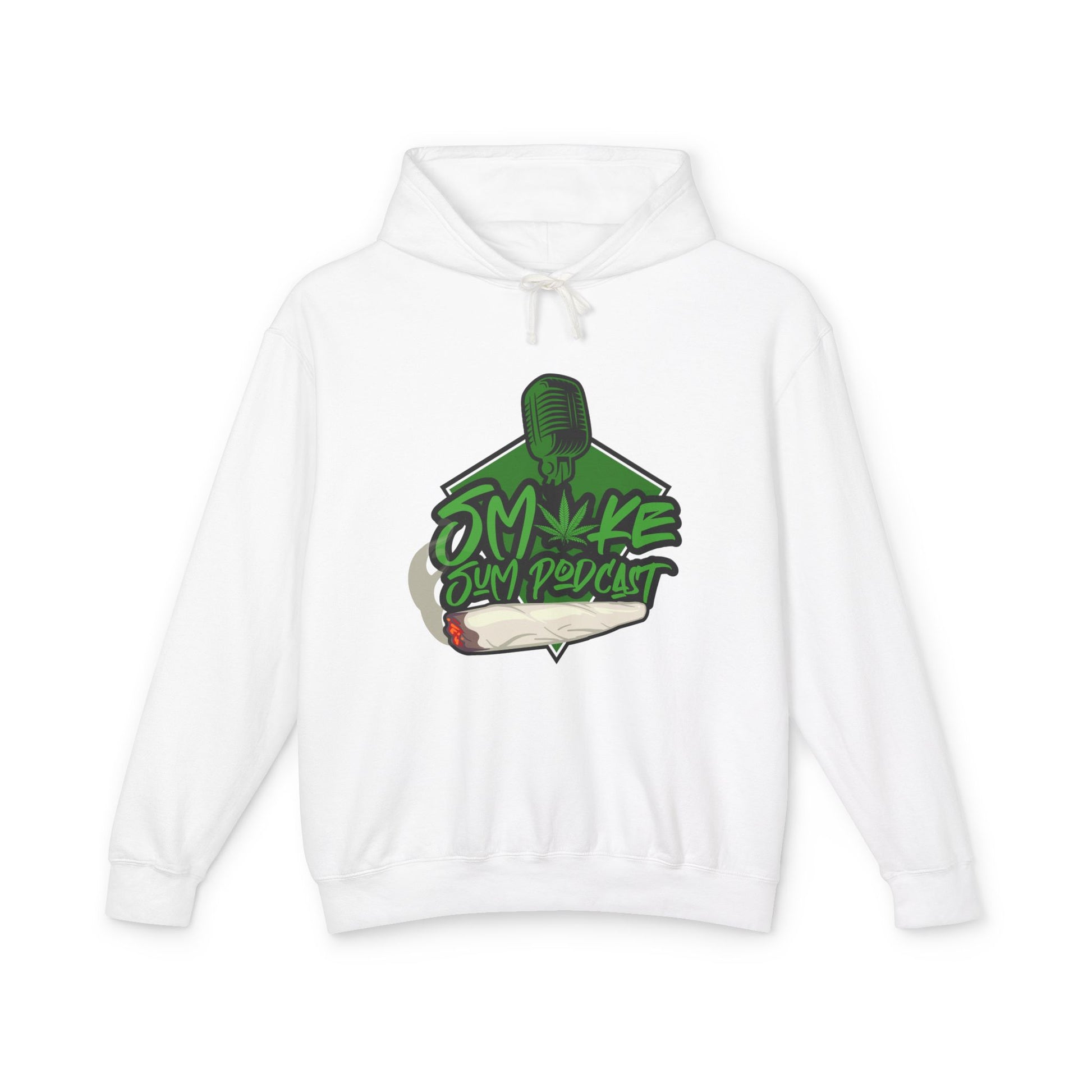Vintage Vibe, Visionary Voice: The Smoke Sum Podcast Mineral Wash Hoodie
