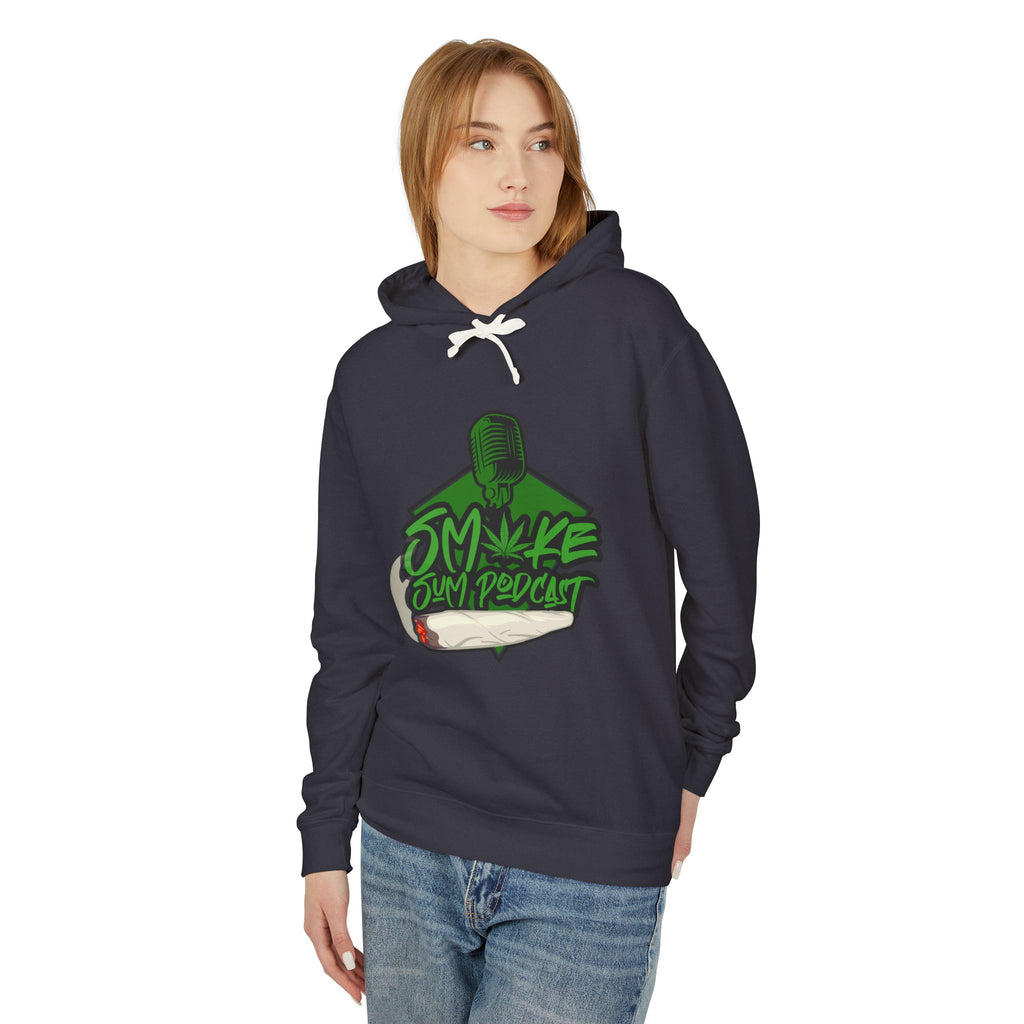 Vintage Vibe, Visionary Voice: The Smoke Sum Podcast Mineral Wash Hoodie