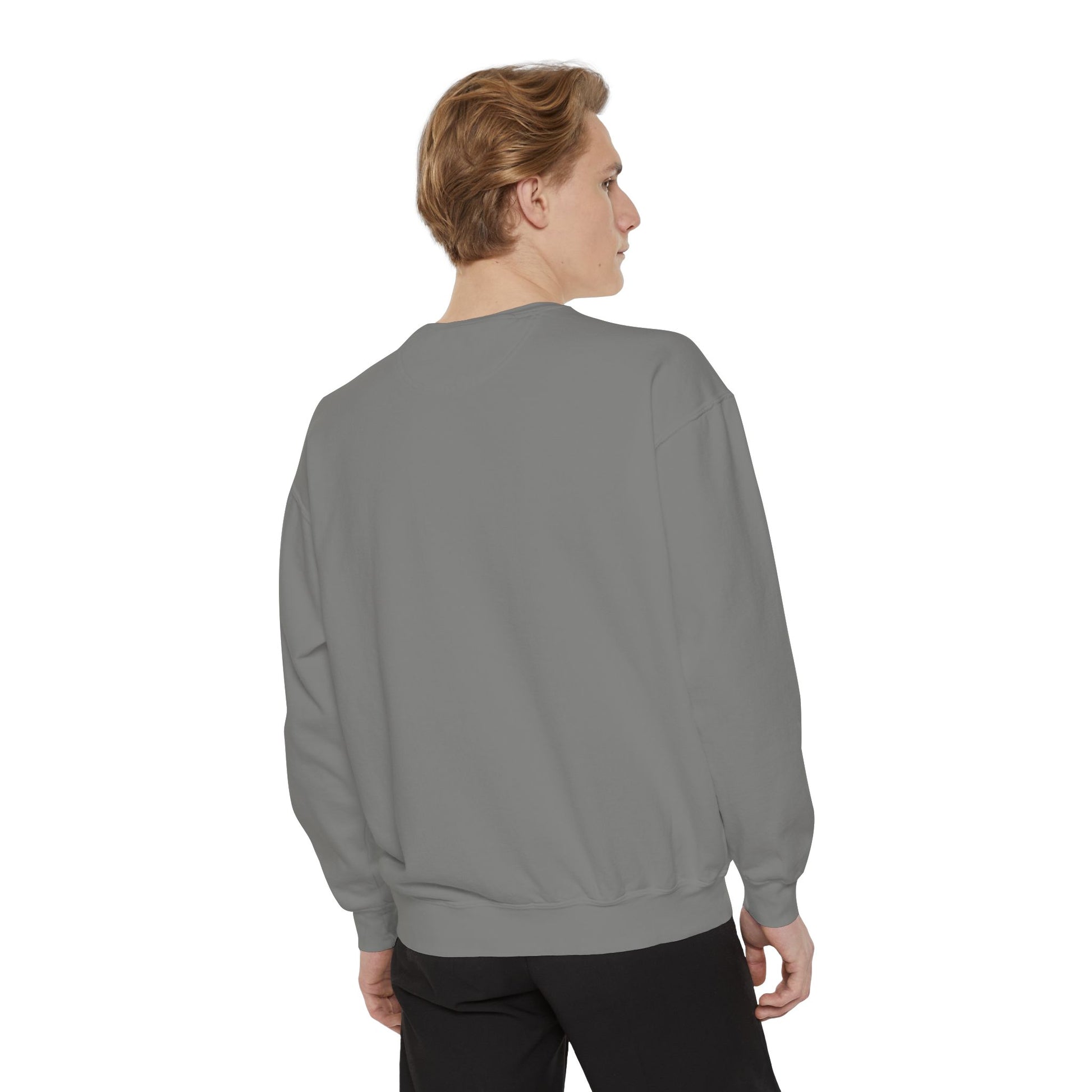 Smoke & Vibe Unisex Garment-Dyed Sweatshirt,