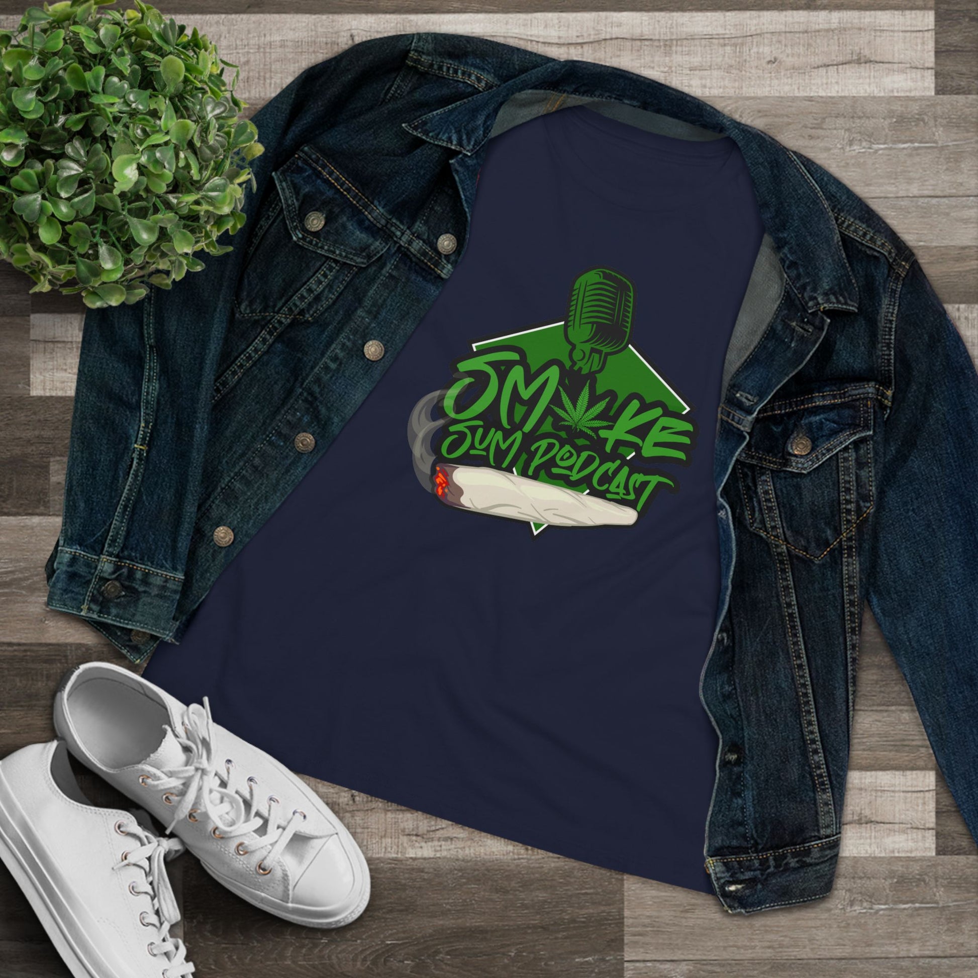 Stylish Women's Cotton Tee with Eco-Friendly Vibes, Cannabis Support Shirt, Gift for Smokers, Chill Vibes Tee, Casual Summer Top
