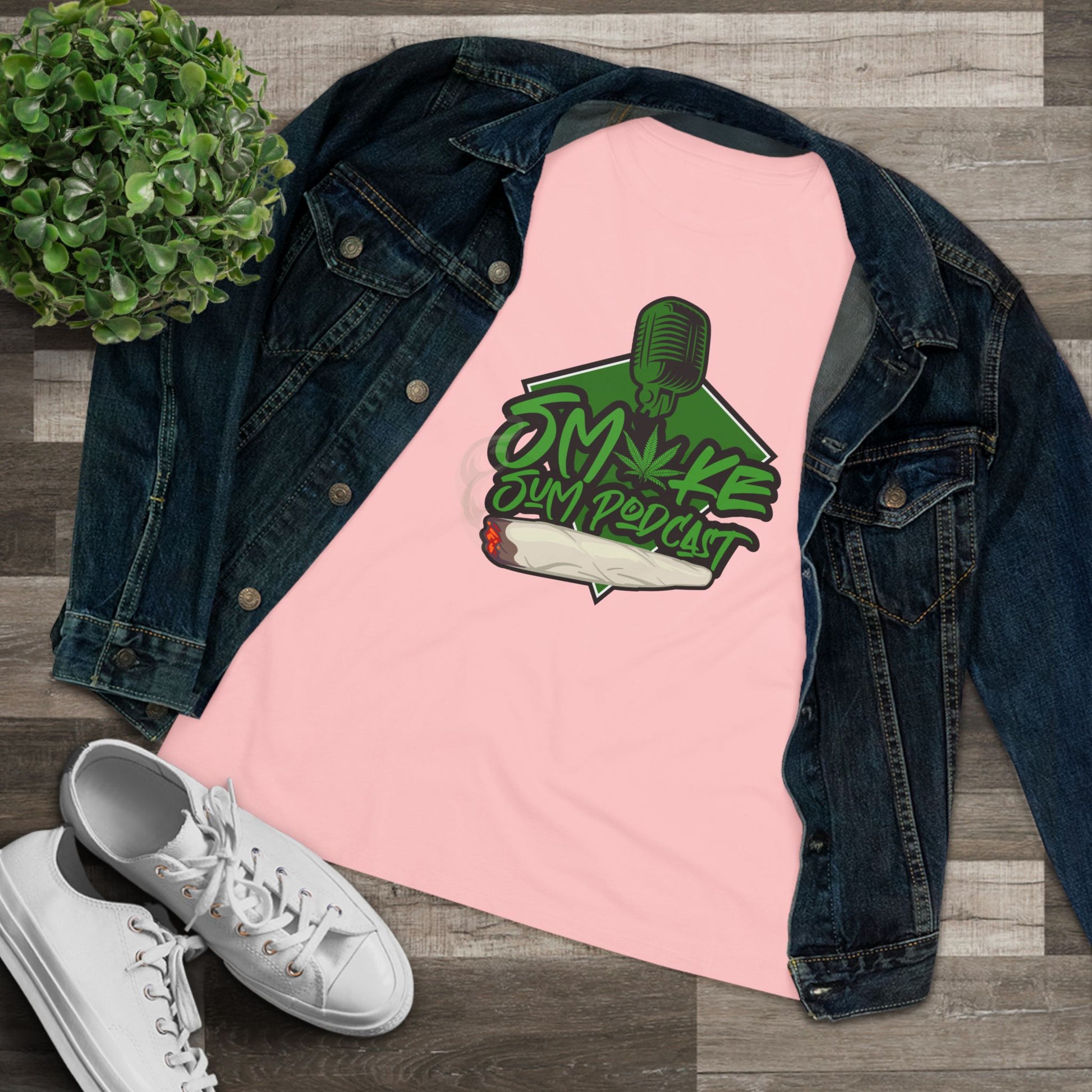 Stylish Women's Cotton Tee with Eco-Friendly Vibes, Cannabis Support Shirt, Gift for Smokers, Chill Vibes Tee, Casual Summer Top